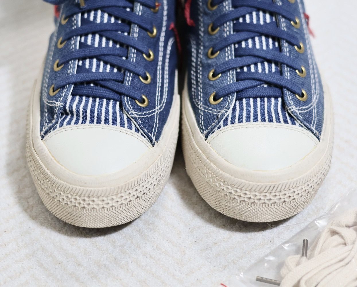 Visvim Visvim Skagway Hi Denim Patchwork Folk （indigo）us8.5 Size US 8.5 / EU 41-42 - 8 Thumbnail