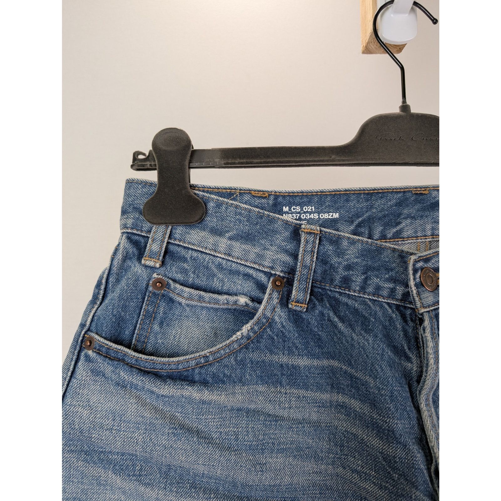 Celine o1rshd1 Denim Shorts in Blue Size US 30 / EU 46 - 5 Thumbnail