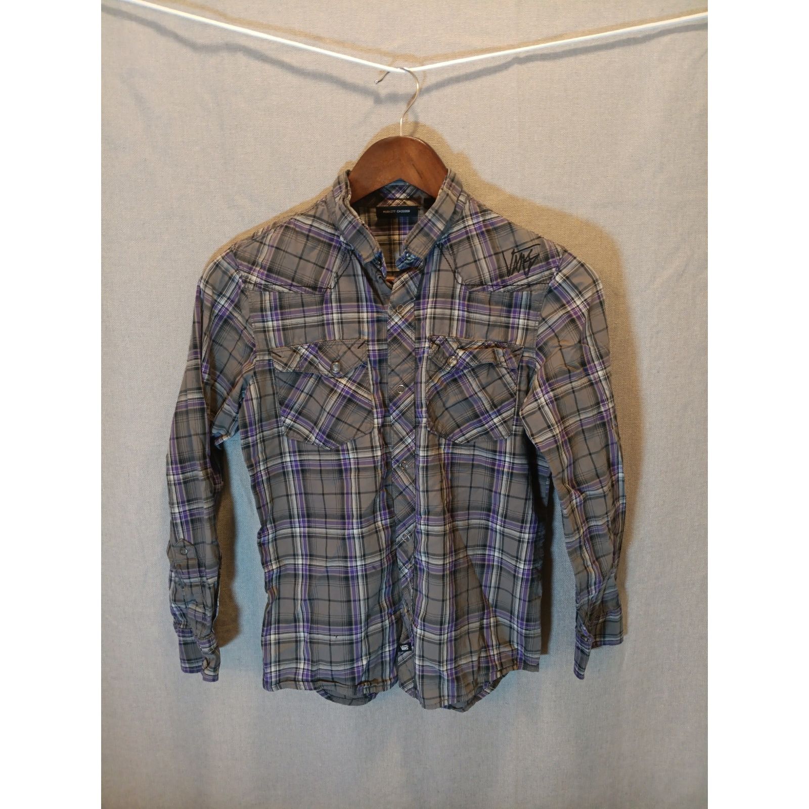 Vans Vans Women's Plaid Shirt Large Size L / US 10 / IT 46 - 1 Thumbnail
