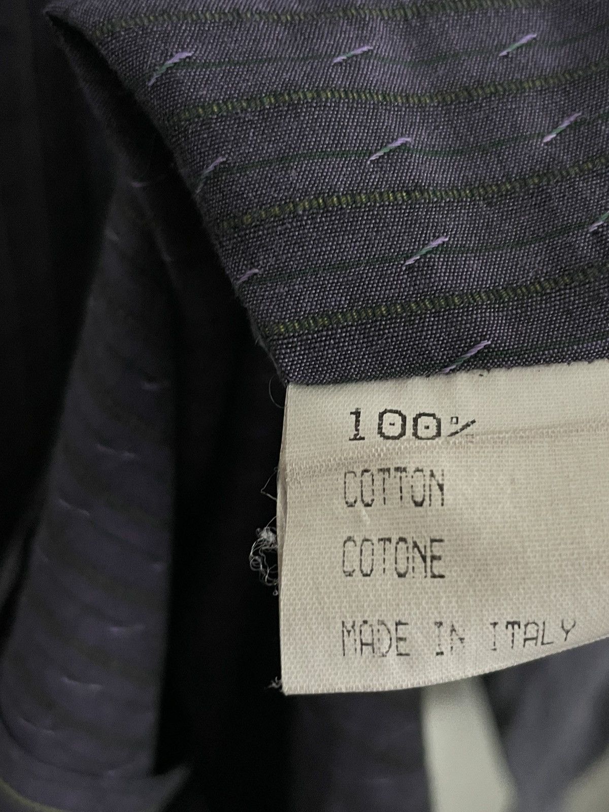 Ermenegildo Zegna Vintage Ermenegildo Zegna Shirt Button Up 90’s Luxury RARE Size US L / EU 52-54 / 3 - 8 Thumbnail