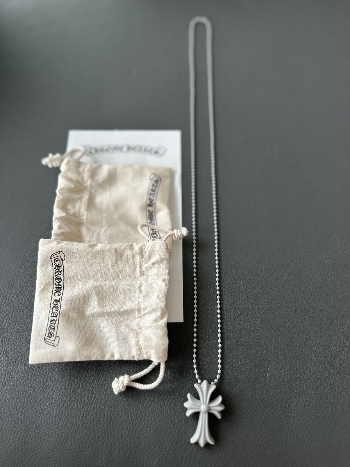 Chrome Hearts Chrome Hearts RARE Brand New Logo Necklace Pendant Size ONE SIZE - 5 Thumbnail