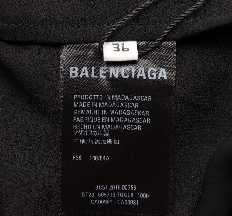 Balenciaga Balenciaga size 36 A Black Shirt Size S / US 4 / IT 40 - 7 Thumbnail