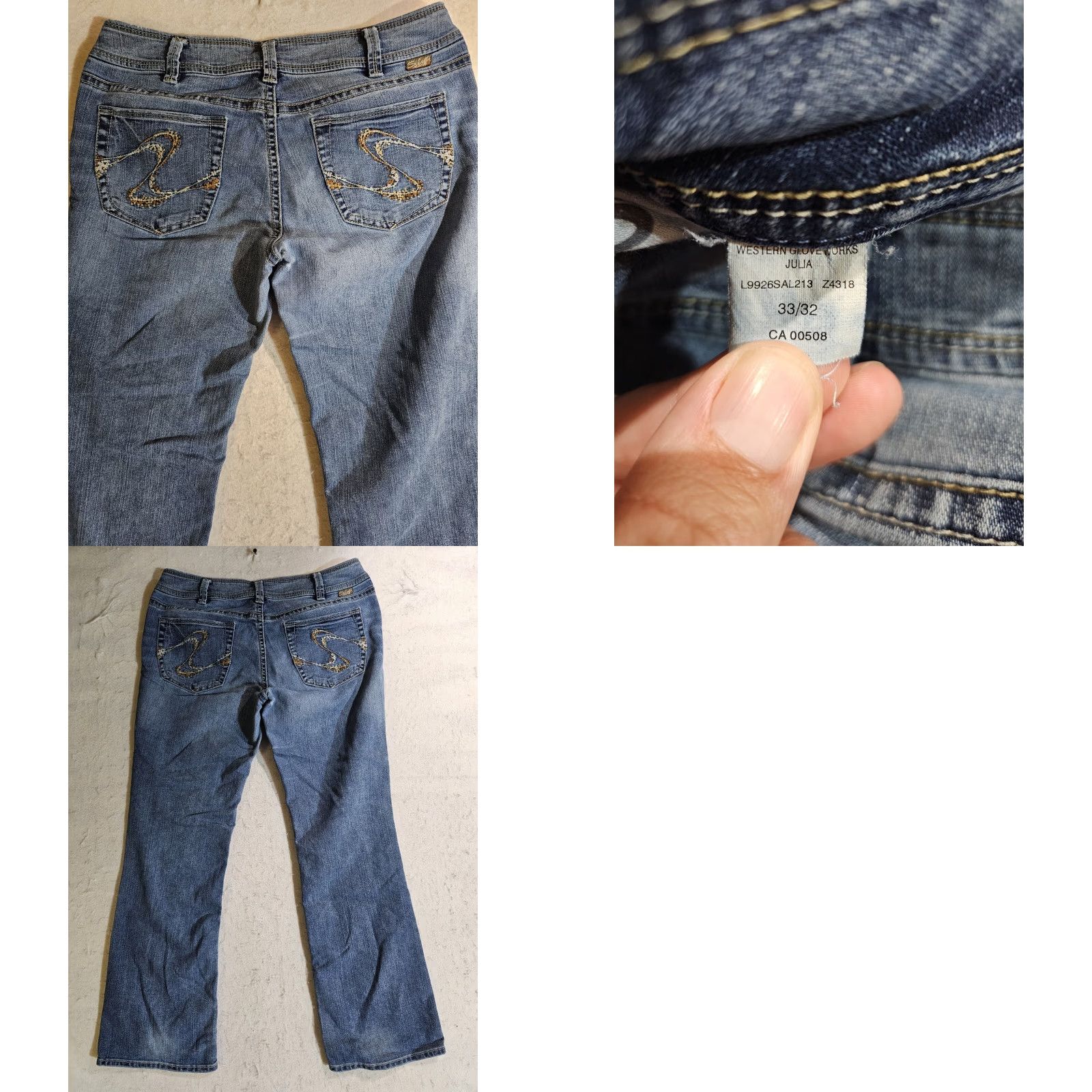 Silver Jeans Co. Classic Silver Jeans Julia Bootcut Denim Jeans Medium Wash Womens Size 33x32 Size 24" / US 00 / IT 34 - 8 Thumbnail
