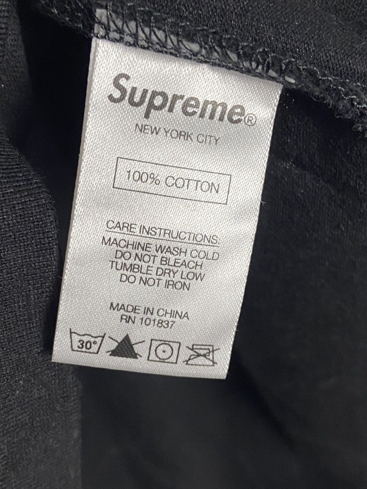 Supreme Used Tee Supreme Playboy Black Size M Size US M / EU 48-50 / 2 - 6 Thumbnail