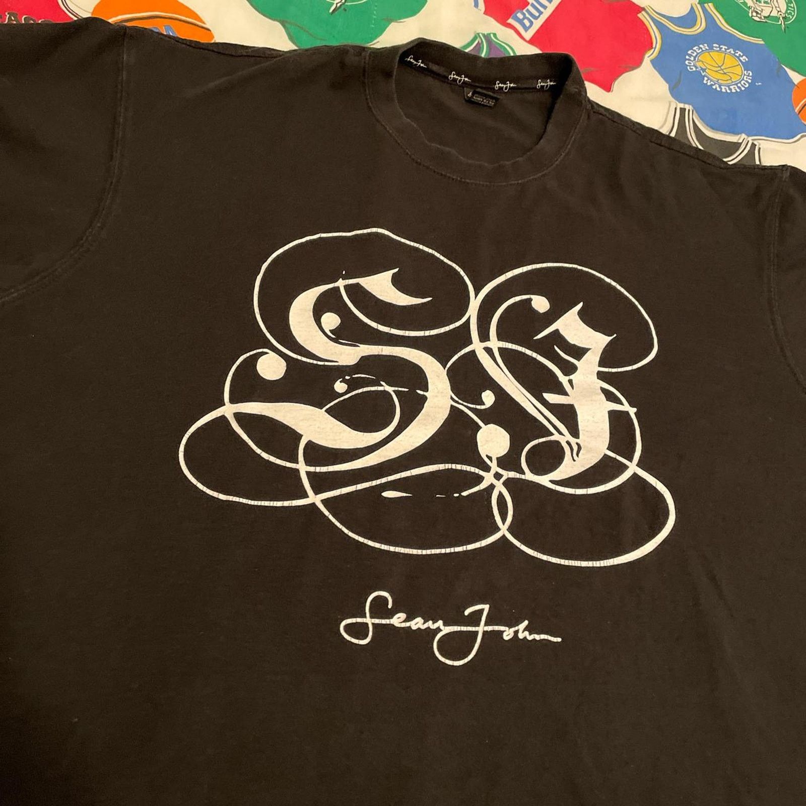 Sean John Y2K Streetwear Sean John Designer New York Baggy Tee Size US XL / EU 56 / 4 - 3 Thumbnail