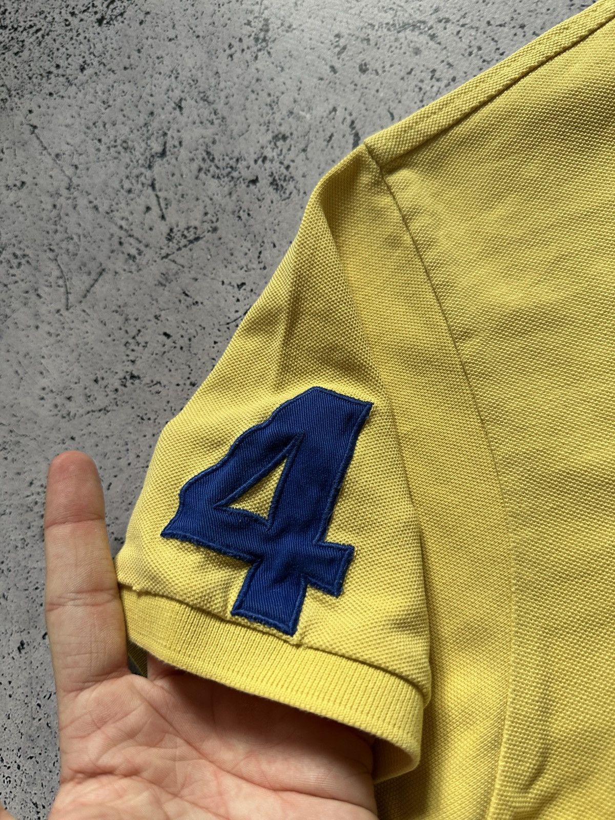 Polo Ralph Lauren Chief Keef Polo Ralph Lauren Germany Yellow Big Pony Y2K USA Size US M / EU 48-50 / 2 - 4 Thumbnail