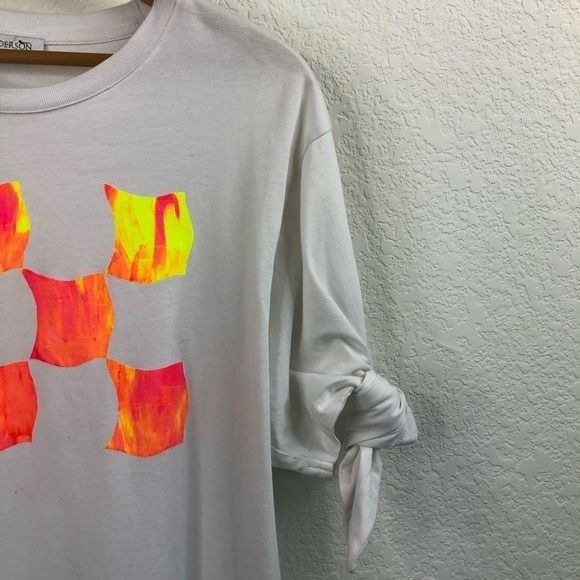 JW Anderson × Japanese Brand JW Anderson Knot Detail Graphic Tee Tie Men's Size US XL / EU 56 / 4 - 3 Thumbnail