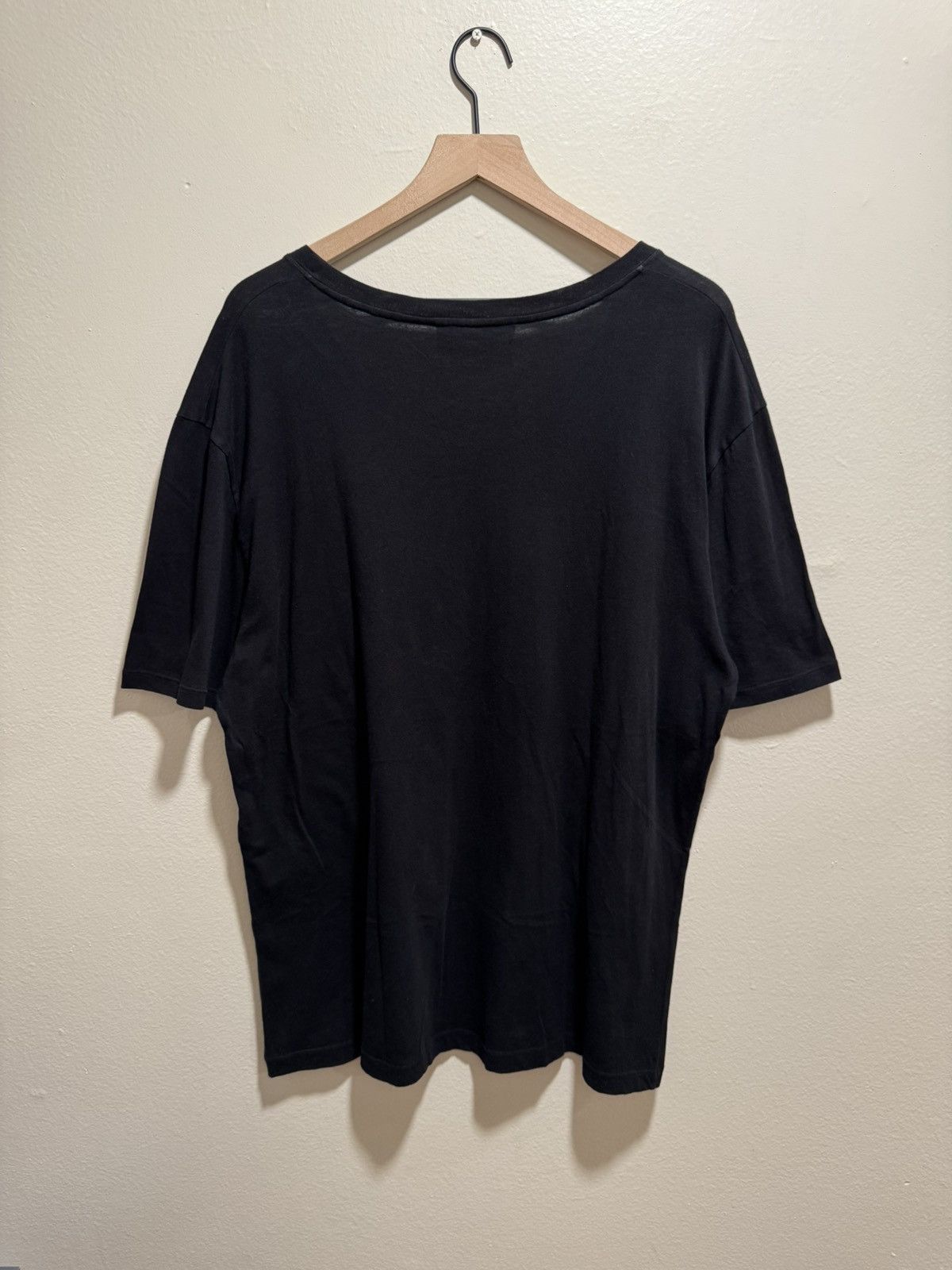 Gucci Gucci Oversize Washed T-Shirt With Gucci Logo Black Size US XL / EU 56 / 4 - 4 Thumbnail