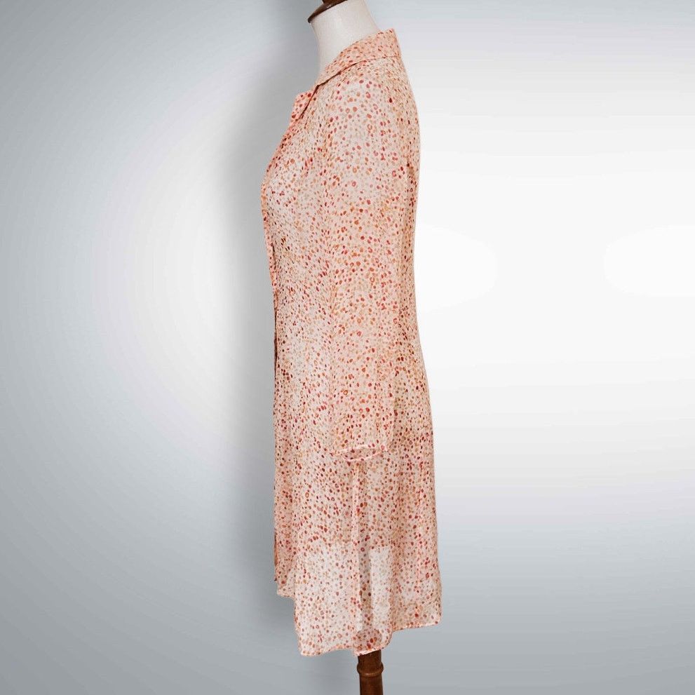 Victoria's Secret 90s Victoria’s Secret Silk Sheer Negligee Dress – XS Size XS / US 0-2 / IT 36-38 - 4 Thumbnail