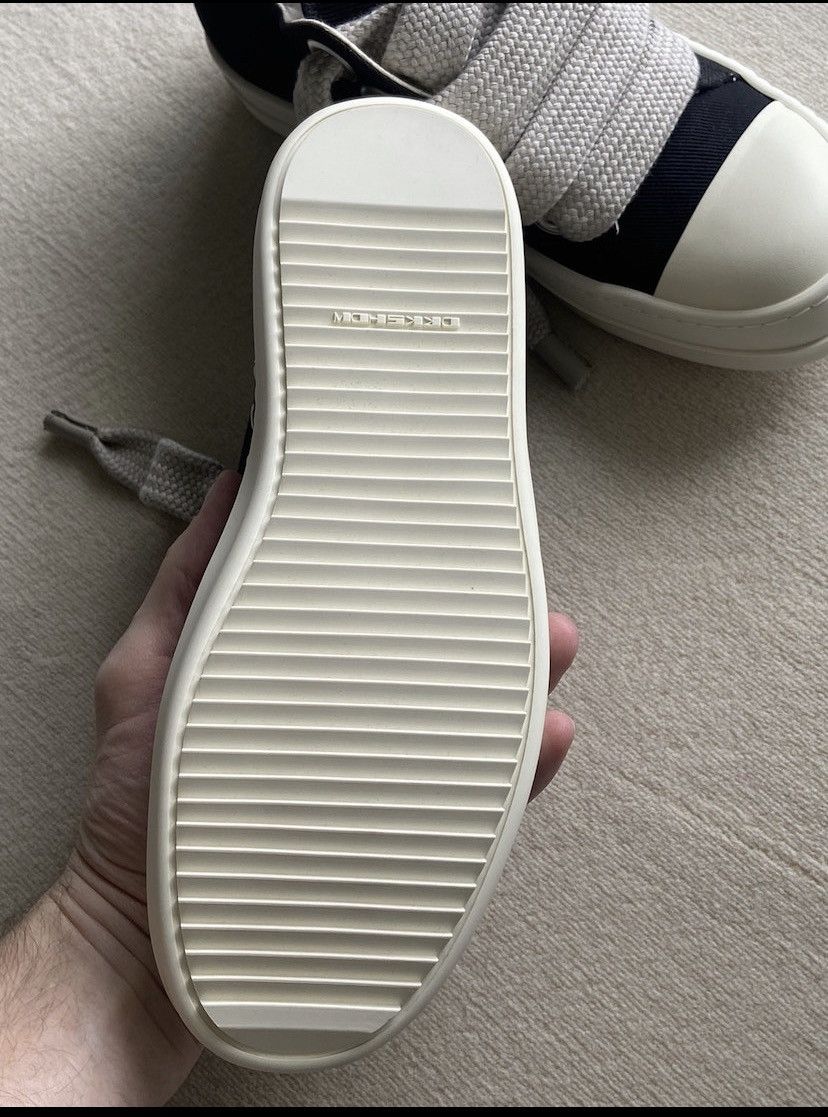 Rick Owens × Rick Owens Drkshdw DRKSHDW SS22 JUMBO LACE RAMONES 39,5 WITH BOX Size US 9.5 / IT 39.5 - 7 Thumbnail