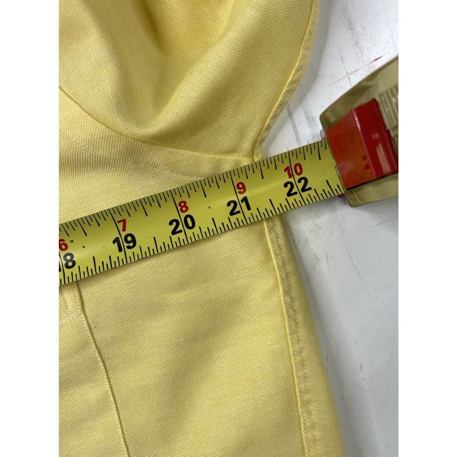 Brooks Brothers VINTAGE Brooks Brothers Dress Shirt Men 15 32 Yellow Long Sleeve Button-Down Collar USA Size US M / EU 48-50 / 2 - 6 Thumbnail