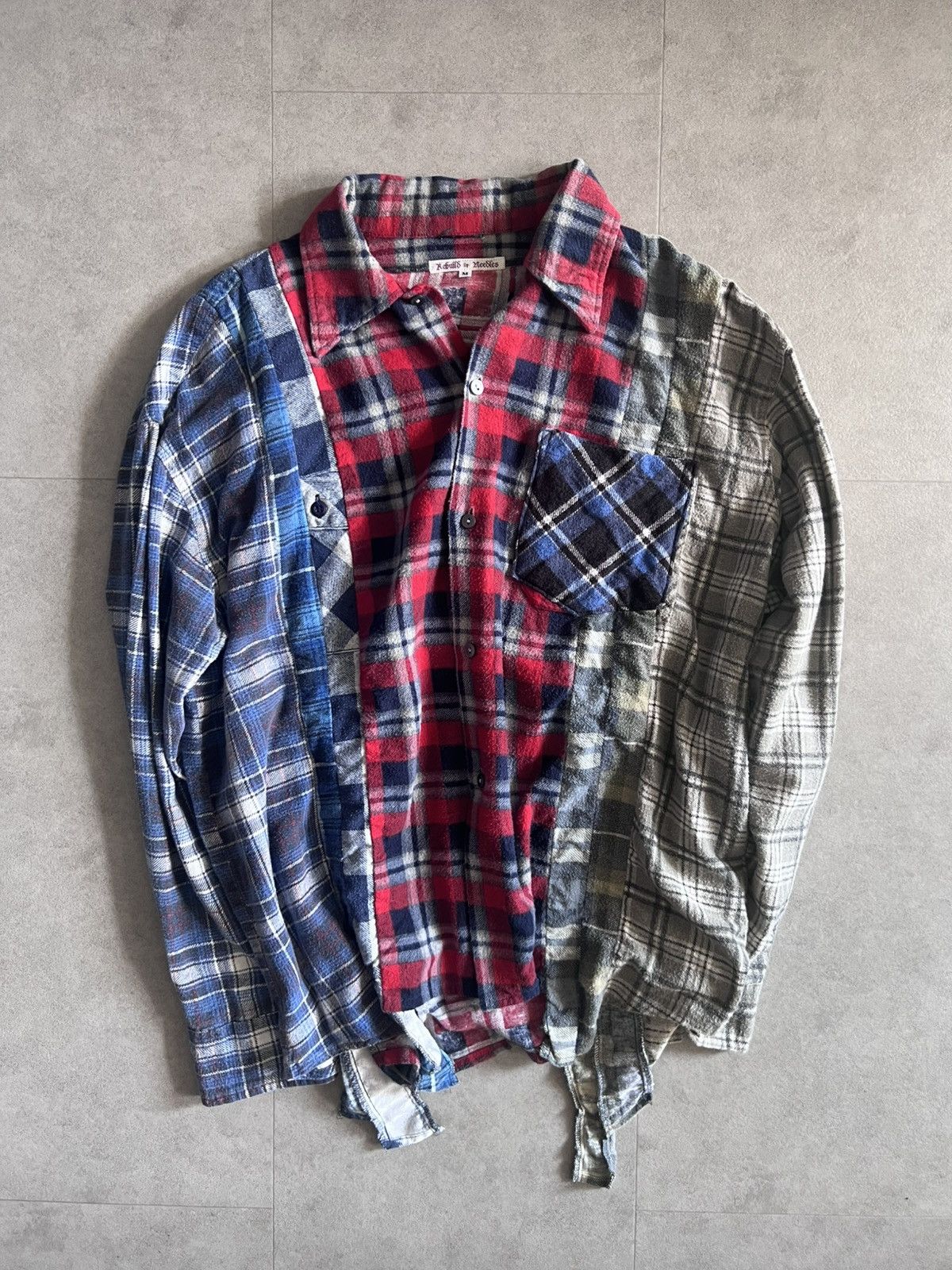 Needles Rebuild by Needles Flannel Size US M / EU 48-50 / 2 - 1 Thumbnail