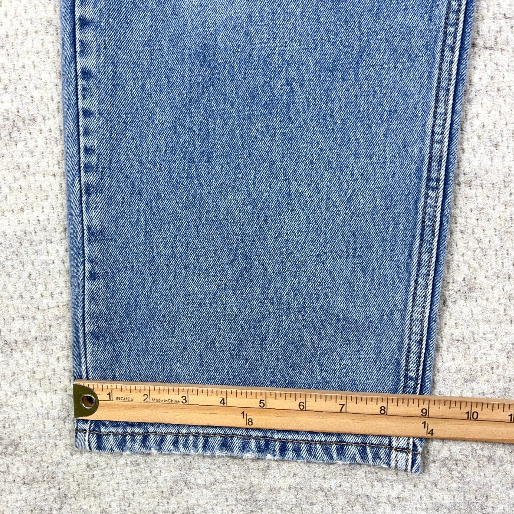 Levi's Levi's 550 Jeans Men 42x30 Relaxed Fit Distressed Blue Cotton Denim Medium Wash 5-Pocket Regular Inseam 30in Size US 42 / EU 58 - 7 Thumbnail