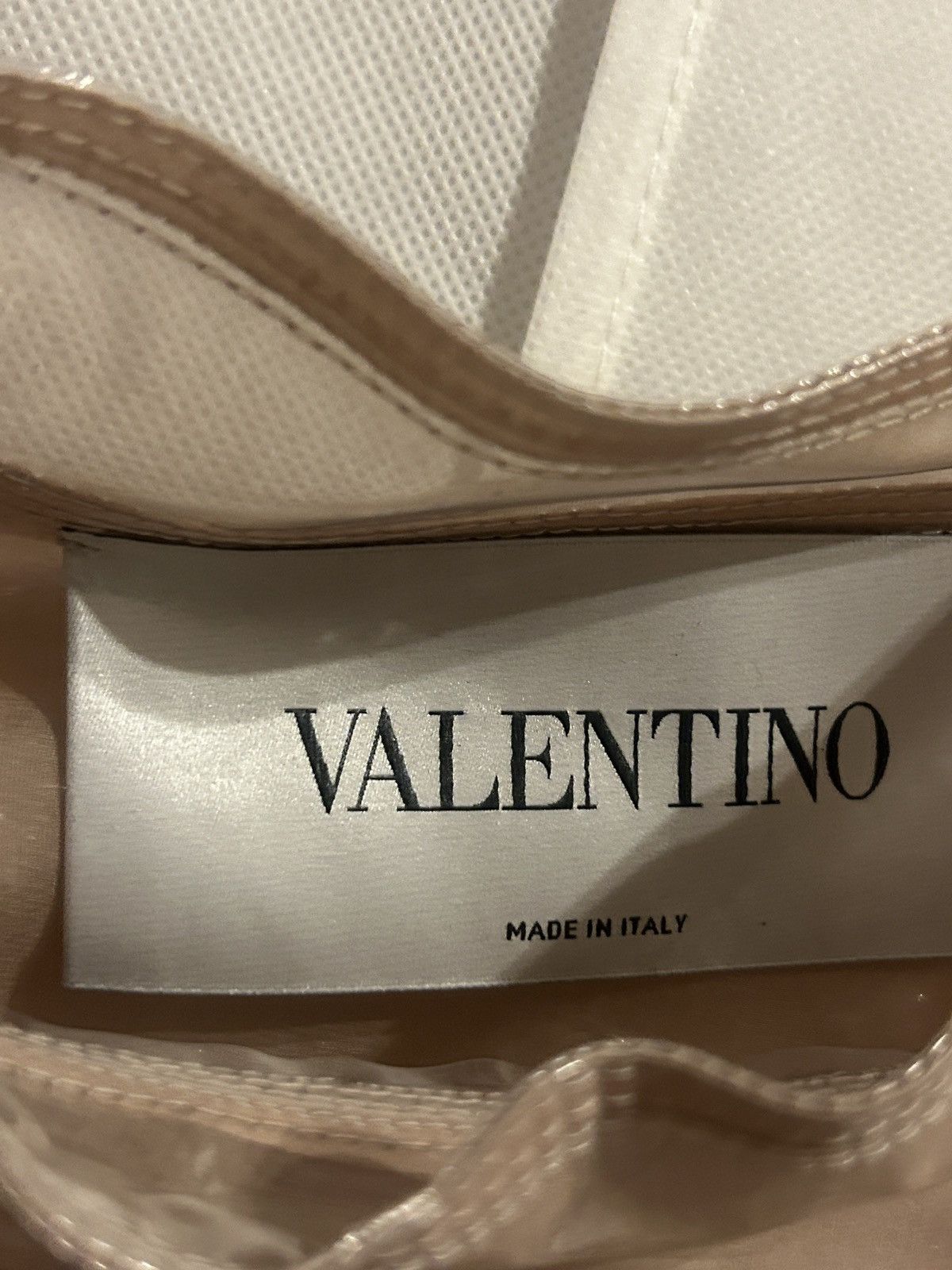 Valentino VALENTINO GARAVANI Zip-detailed vinyl Jacket Blush IT 42 Size M / US 6-8 / IT 42-44 - 6 Thumbnail