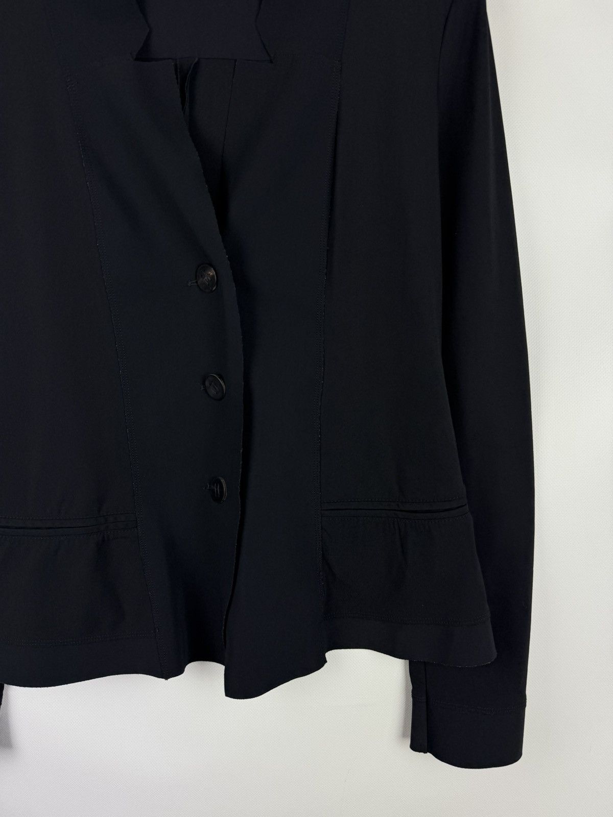 Marithe + Francois Girbaud Girbaud Cravatatakiller Avant-garde Nylon Blazer Jacket Size XL / US 12-14 / IT 48-50 - 6 Thumbnail