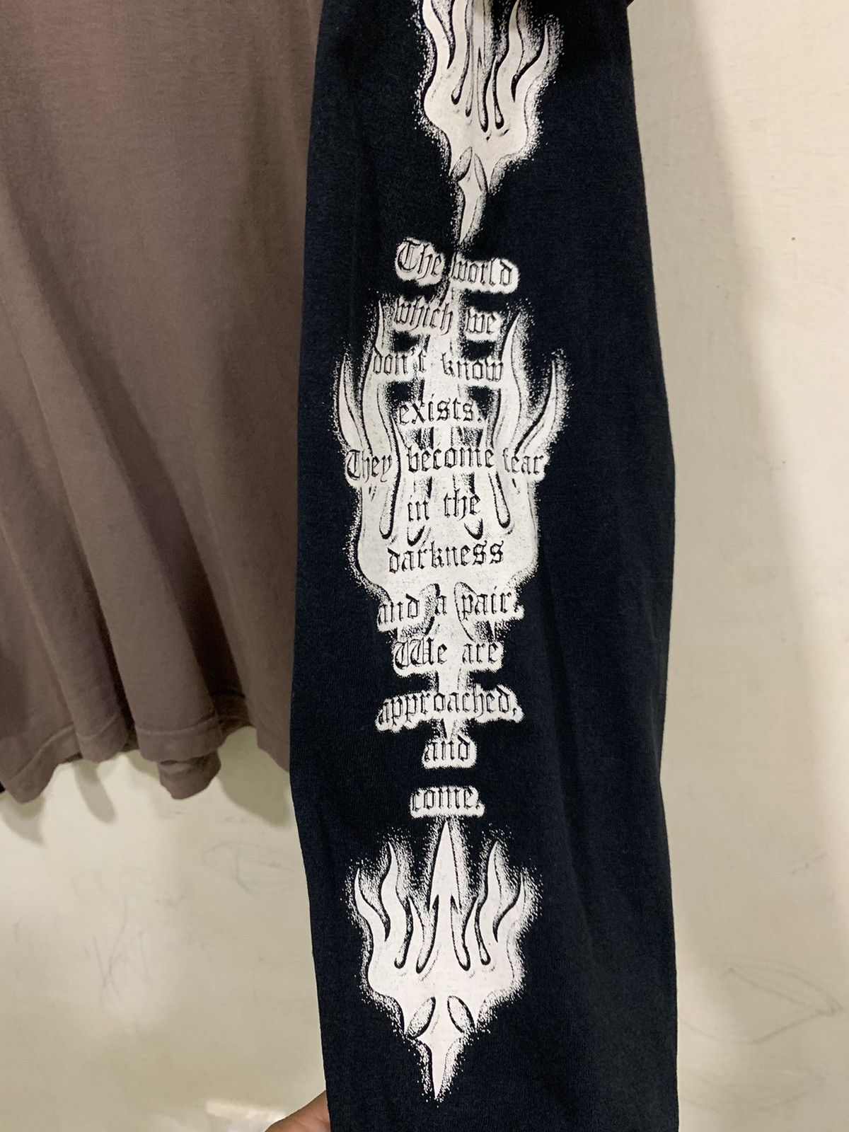 Japanese Brand Crazy Vintage Y2K Cyber Gothic Affliction Style Nature Tee Size US L / EU 52-54 / 3 - 5 Thumbnail
