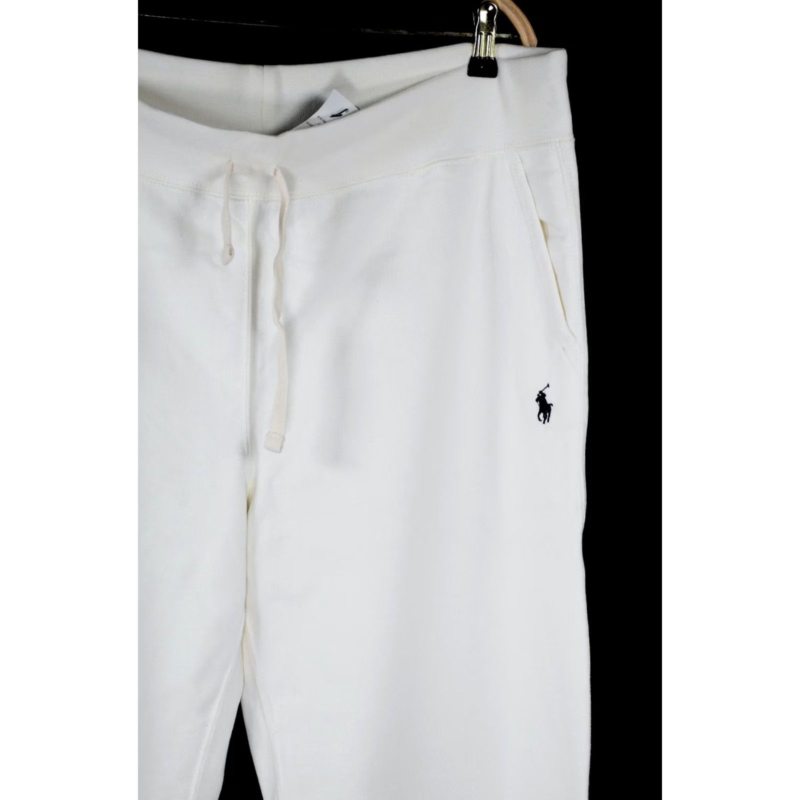 Polo Ralph Lauren Polo Ralph Lauren Athletic Fleece Deckwash Pants Men's XL White 86%Cotton 14%Polyester Athletic Fit Sweatpants Shirt/Logo Classic 90s, Not Applicable Size US XL / EU 56 / 4 - 2 Thumbnail