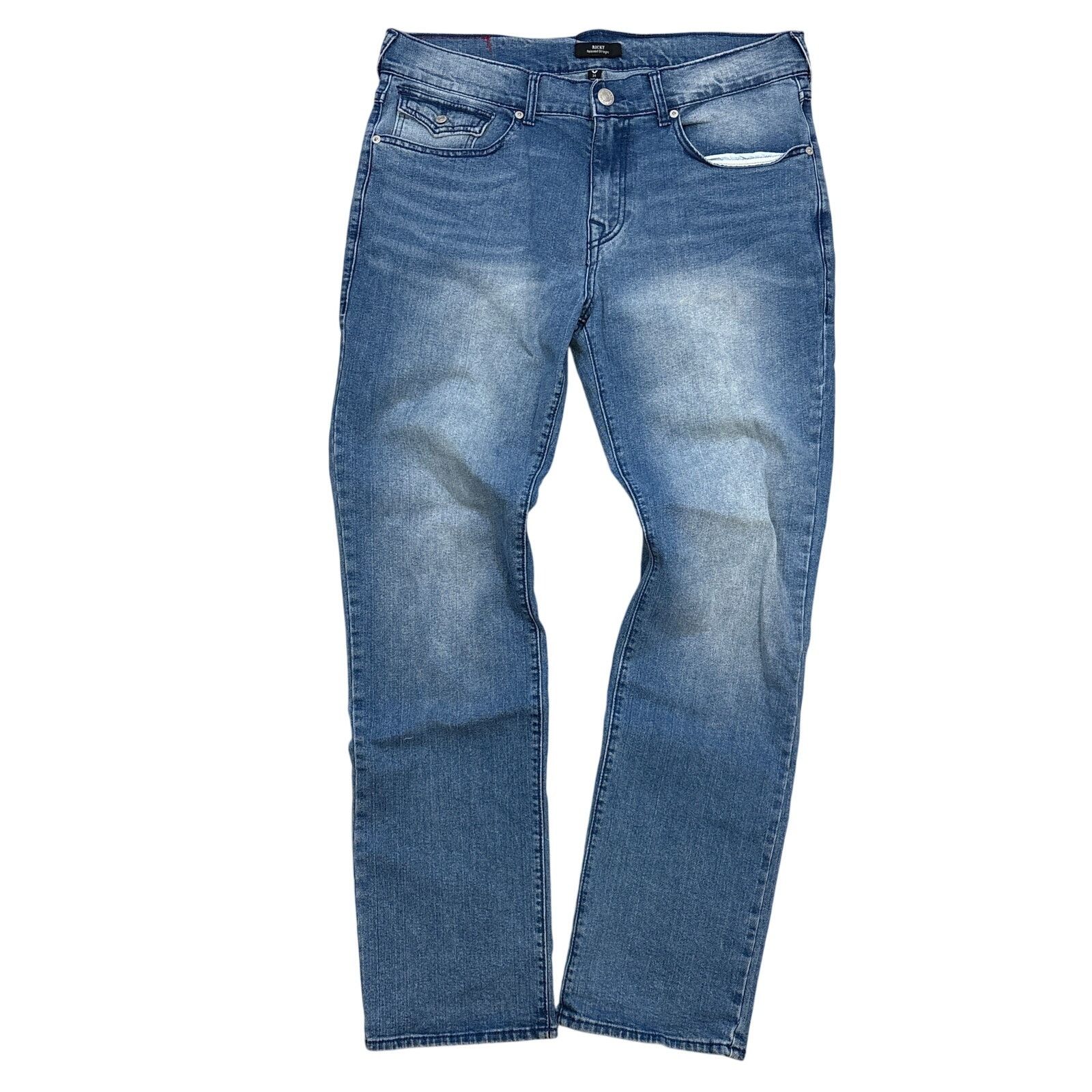 True Religion Men’s True Religion Blue denim jeans Ricky Relaxed 34x34 Size US 34 / EU 50 - 3 Thumbnail