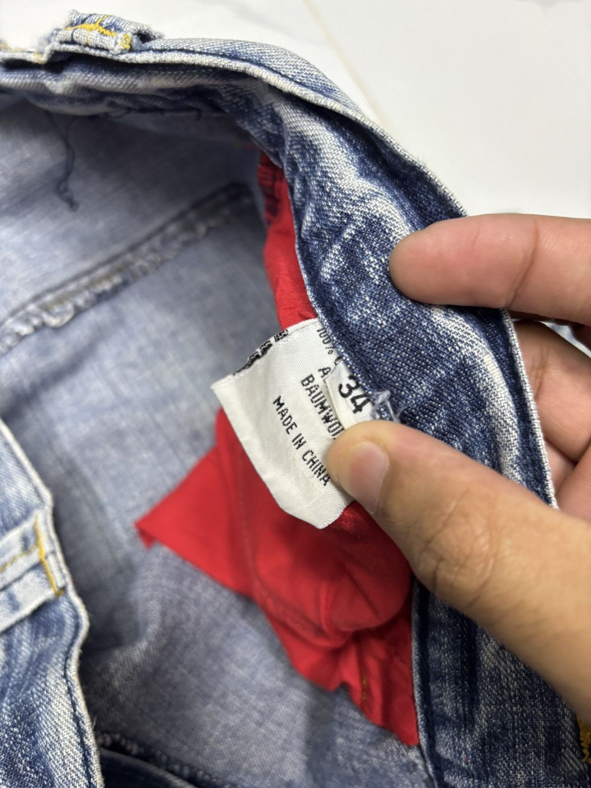 If Six Was Nine 🔥RARE BAGGY JEANS FOX JEANS MULTI POCKET SKATER PANTS Size US 34 / EU 50 - 12 Thumbnail