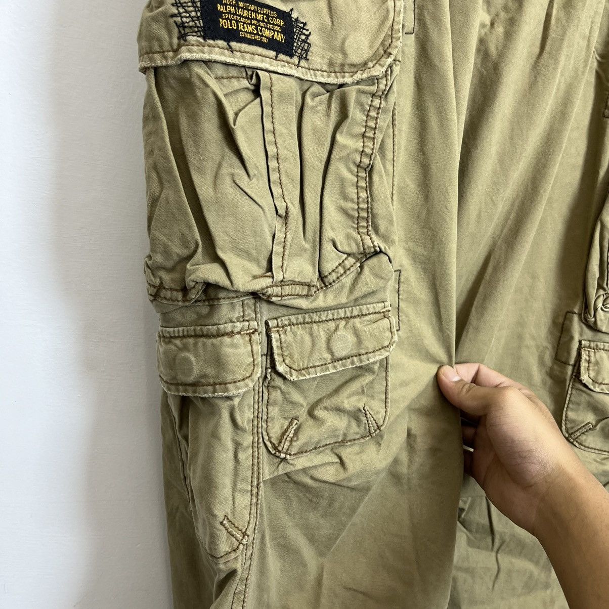 Polo Ralph Lauren Vintage Military Polo Ralph Lauren Cargo Pants Size US 35 - 7 Thumbnail