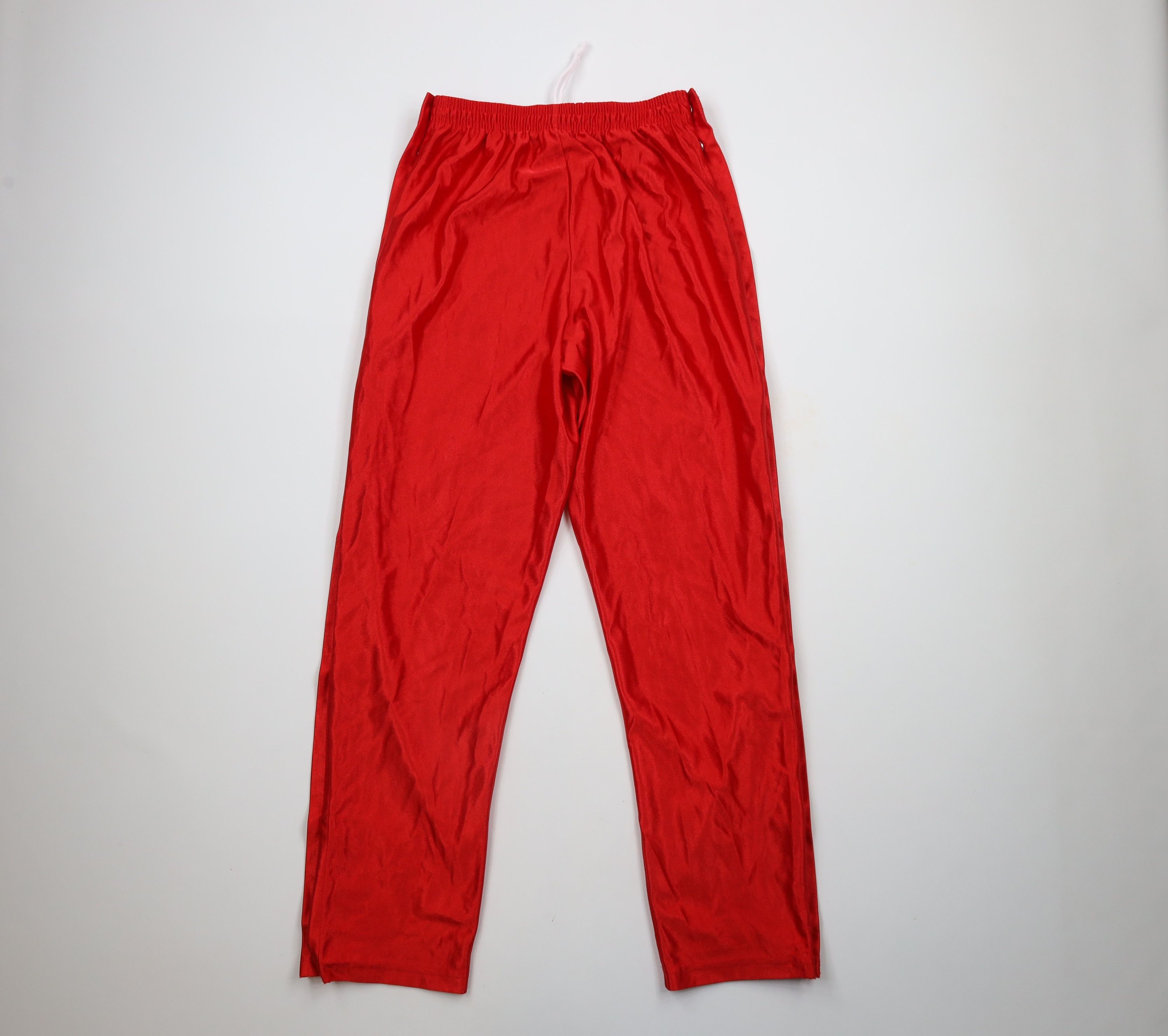 Vintage Vintage 90s Streetwear Silky Polyester Tearaway Pants Red Size US 34 / EU 50 - 8 Thumbnail
