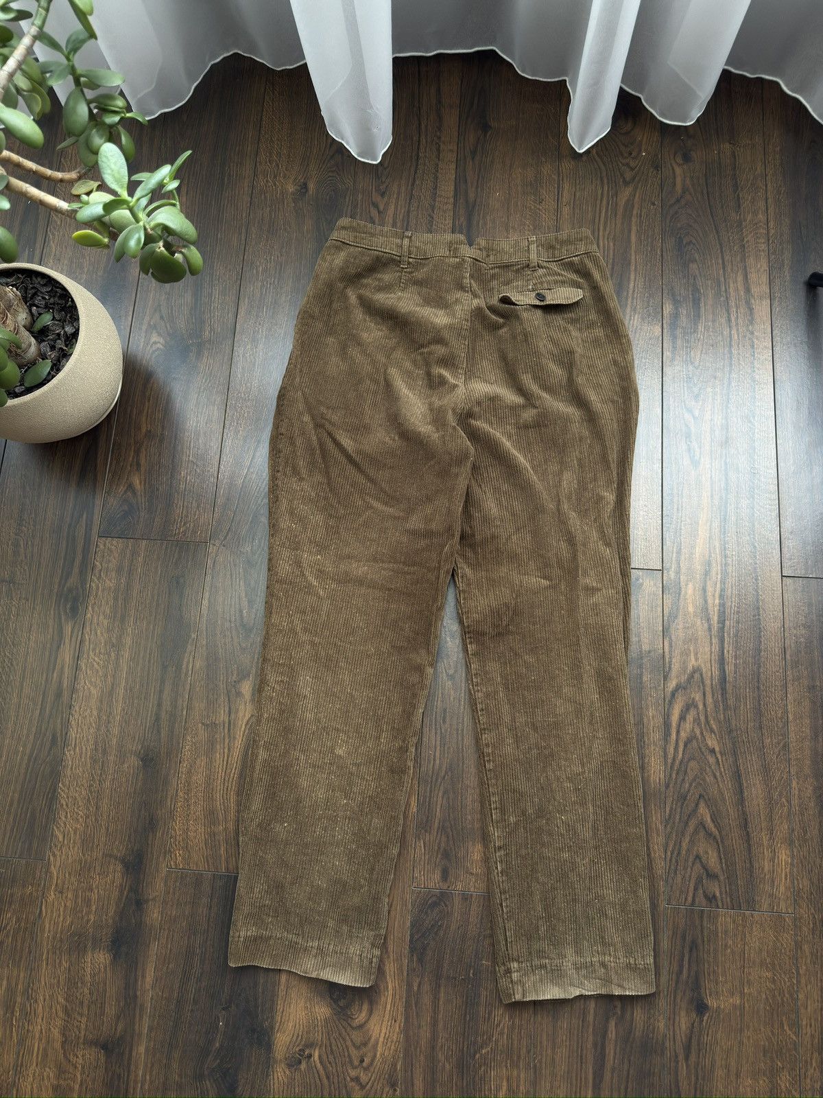 Alex Mill Alex Mill Pleated Corduroy Tapered Trousers Pants Mens Size US 30 / EU 46 - 5 Thumbnail
