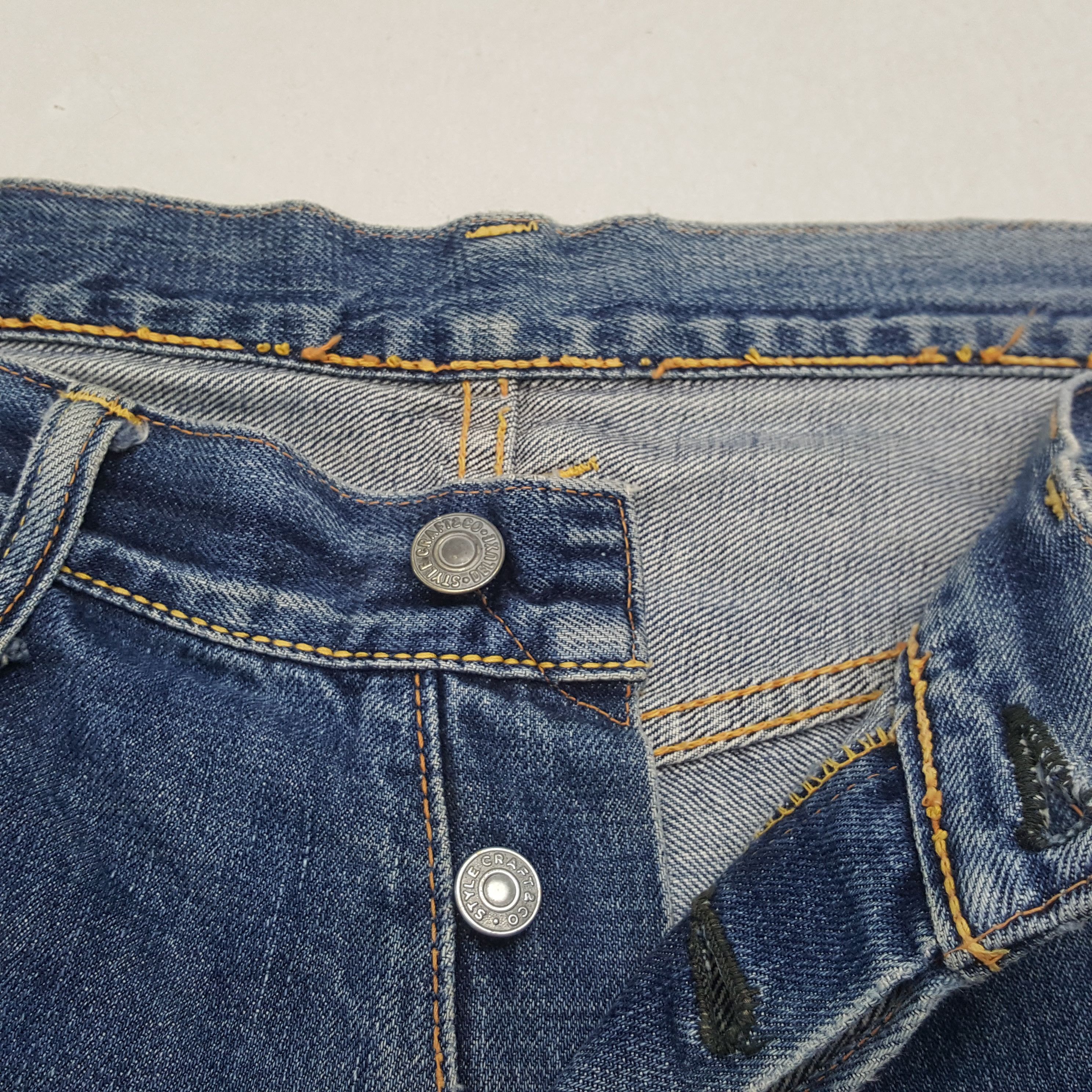 Evisu Vintage Evisu Japanese Brand Daicock Custom Style Jeans RR28 Size US 32 / EU 48 - 12 Thumbnail