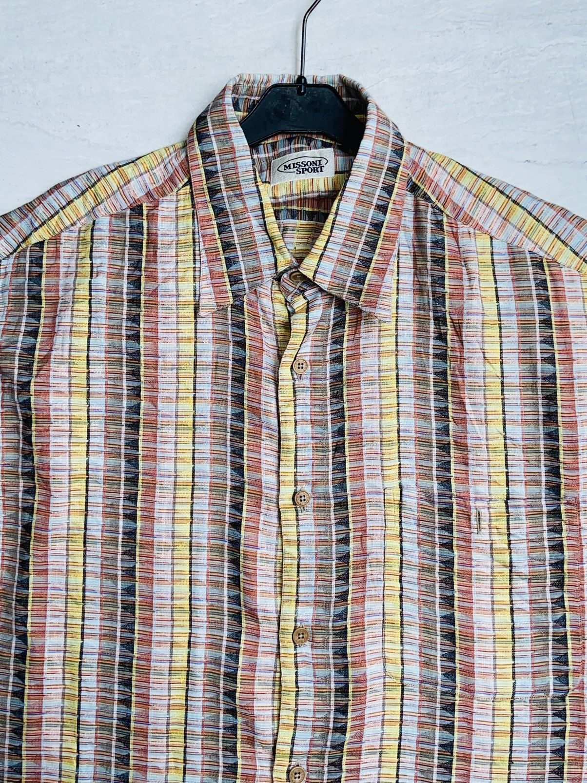 Missoni MISSONI SPORT Signature Pattern Shirt Size 54L - 9 Thumbnail