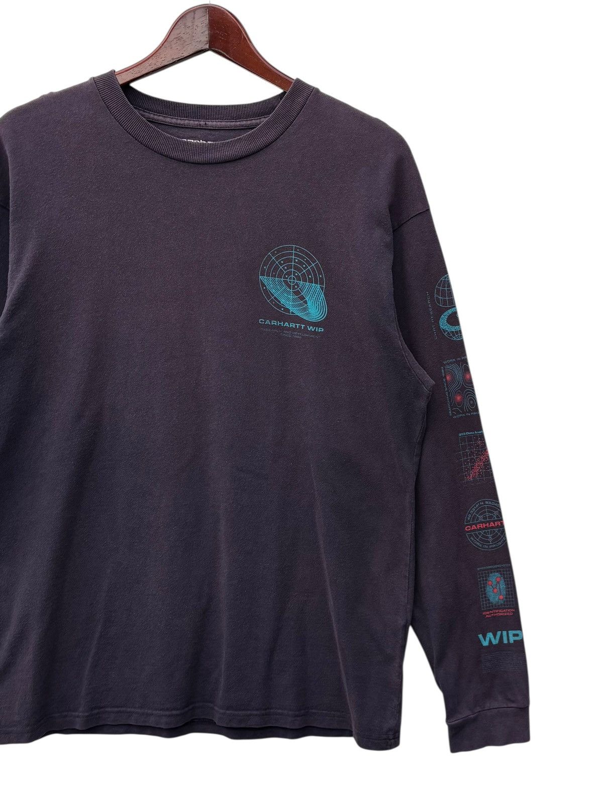 Carhartt Wip Carhartt Wip Future Romance Faded Longsleeve Shirt Size US S / EU 44-46 / 1 - 5 Thumbnail