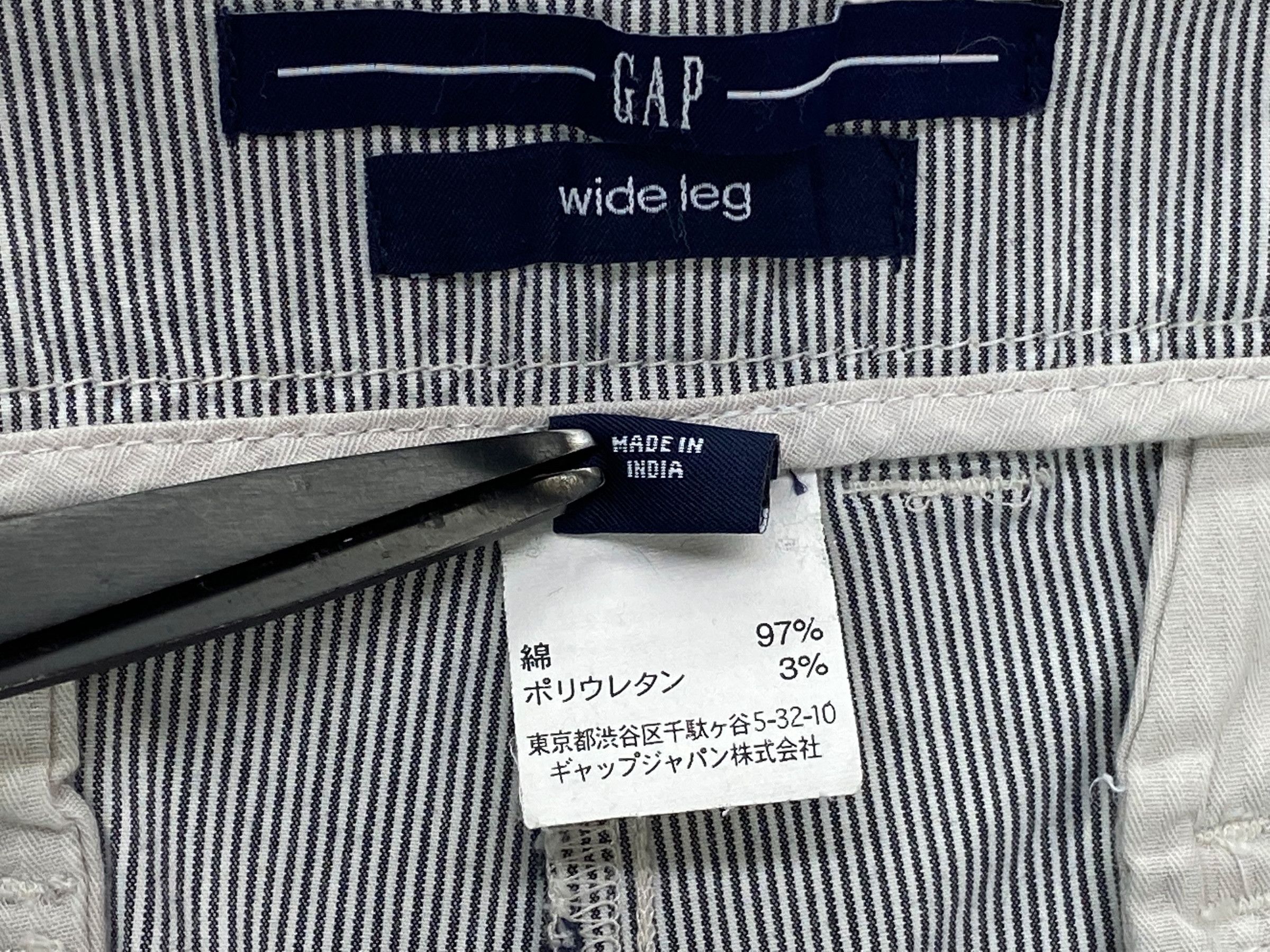Gap × Japanese Brand Gap Pants Stripes Pants Size US 29 - 9 Thumbnail
