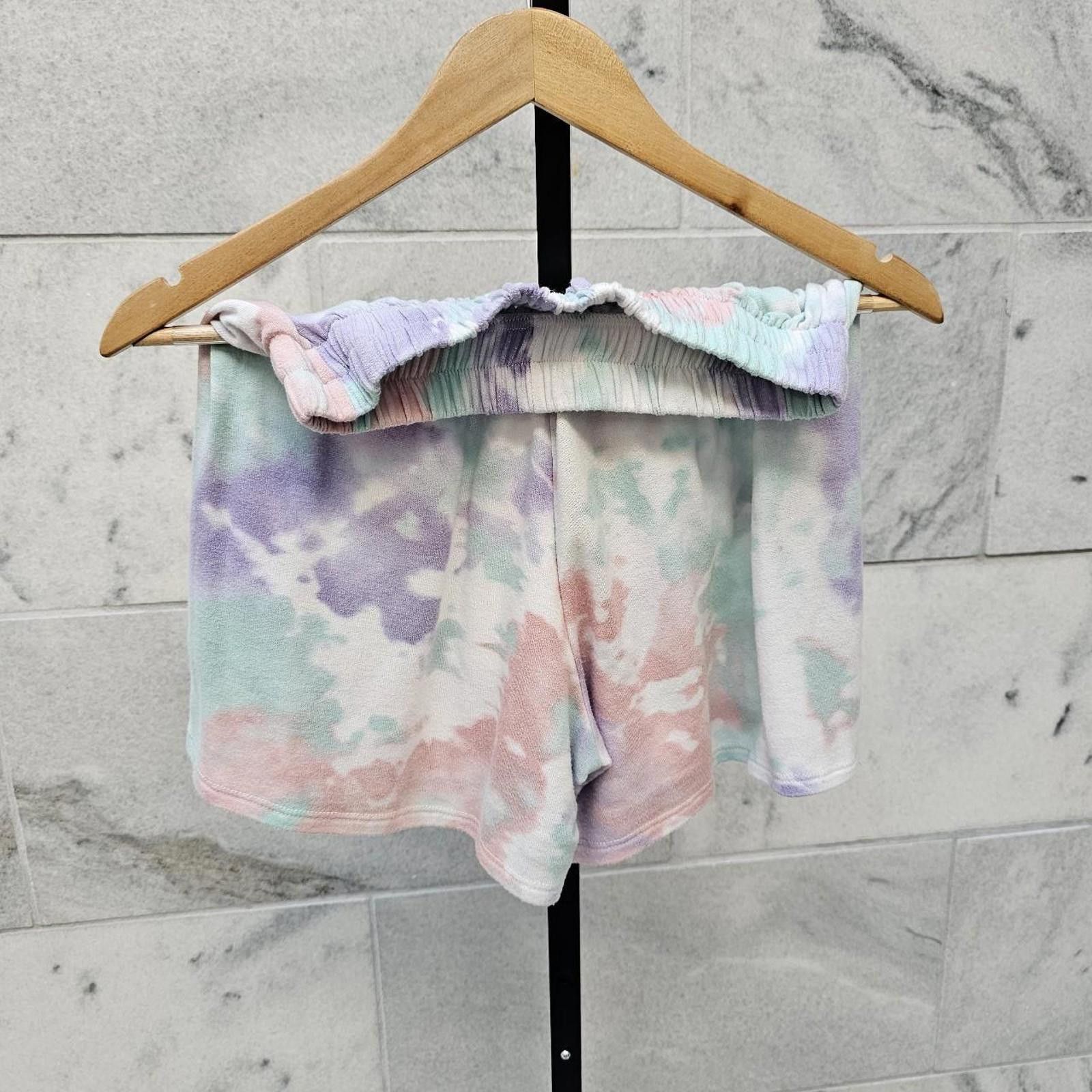 Other Women's Tie-Dye Multicolored Pastel Shorts Size 28" / US 6 / IT 42 - 3 Thumbnail