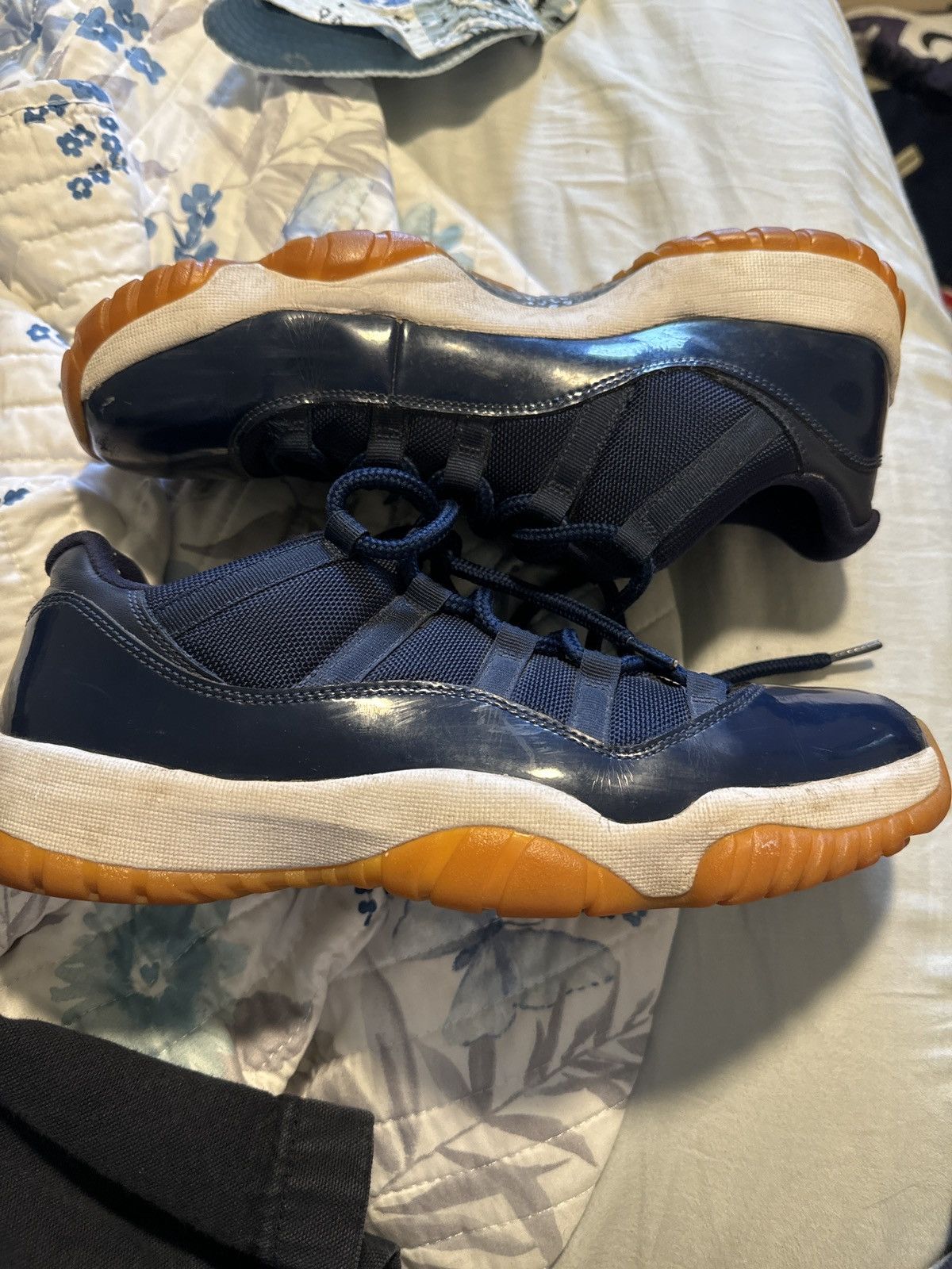 Jordan Brand × Nike Jordan 11 Retro Low Midnight Size US 11 / EU 44 - 6 Thumbnail