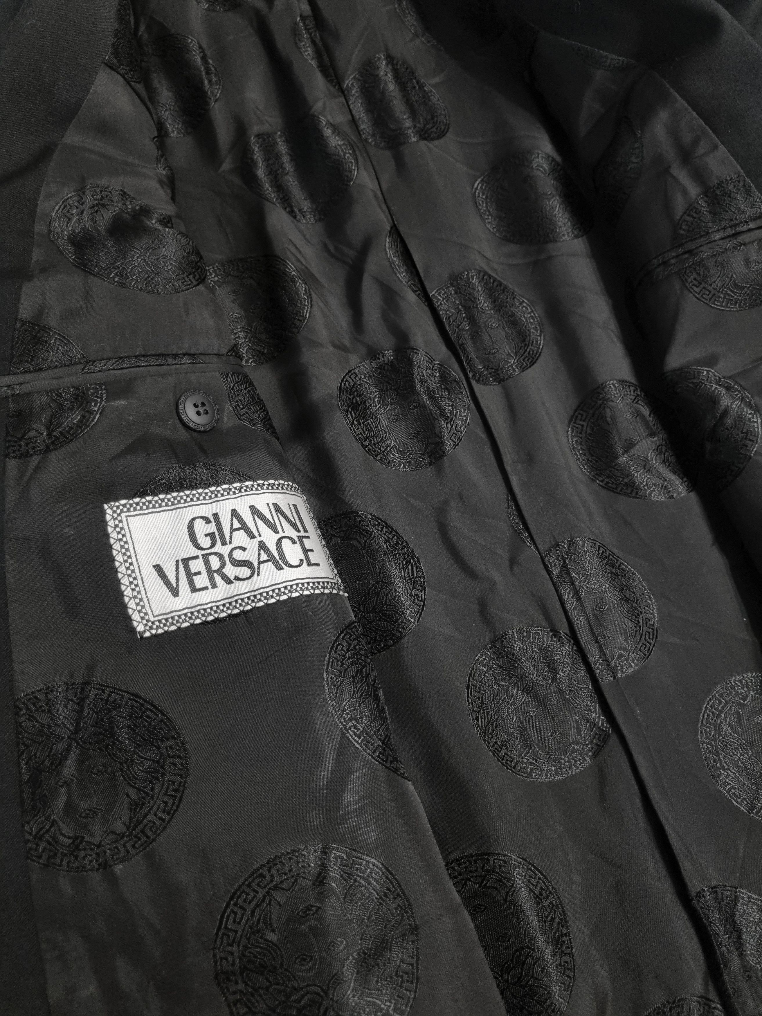 Versace Vintage GIANNI VERSACE Double-Breasted Blazer Size 54R - 11 Thumbnail