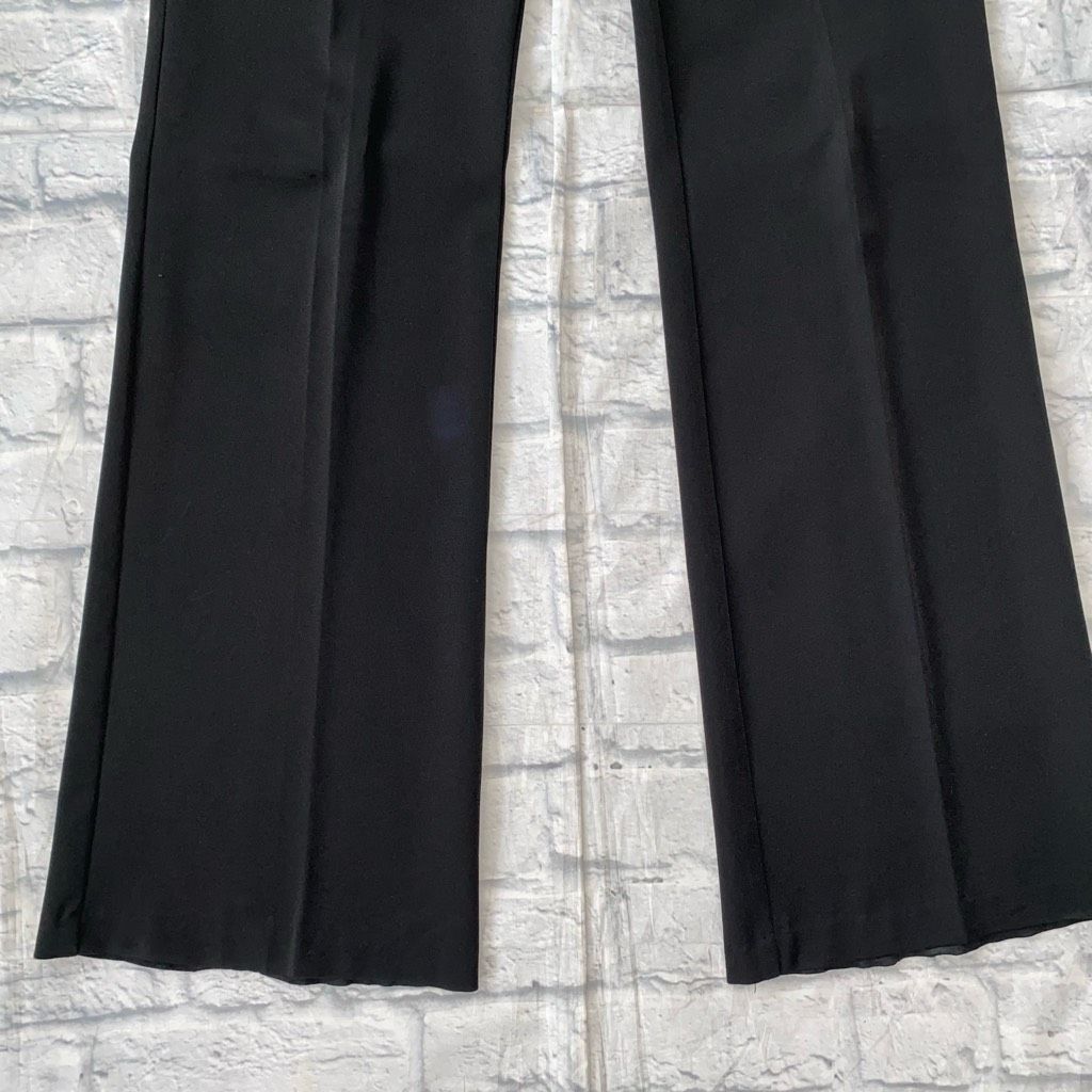 Forever 21 Forever 21 women L flat front pull on dress pants black Size 34" / US 12 / IT 48 - 2 Thumbnail
