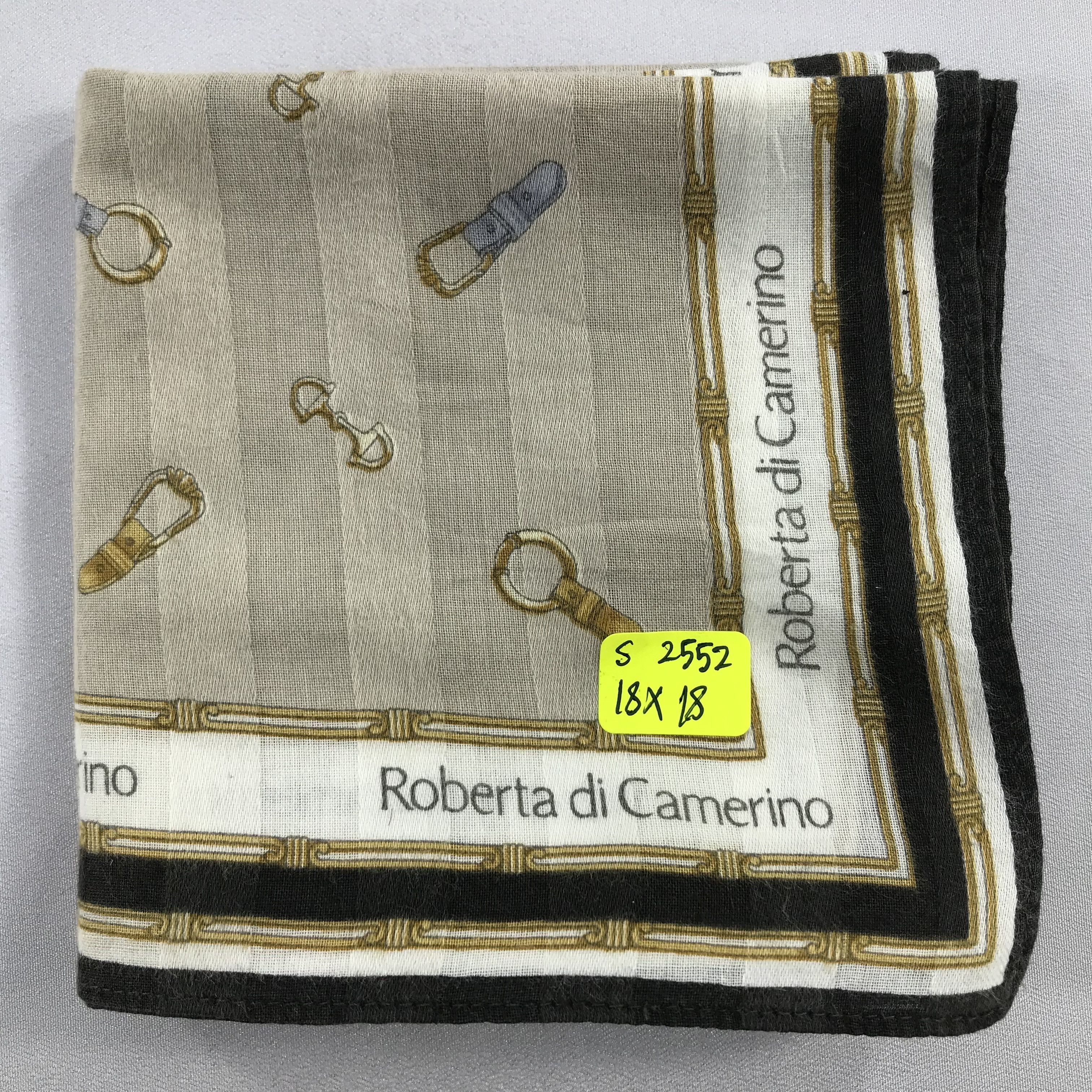 Roberta di Camerino Roberta Di Camerino Bandana /Handkerchief/Neckerchief -S2552 Size ONE SIZE - 5 Thumbnail