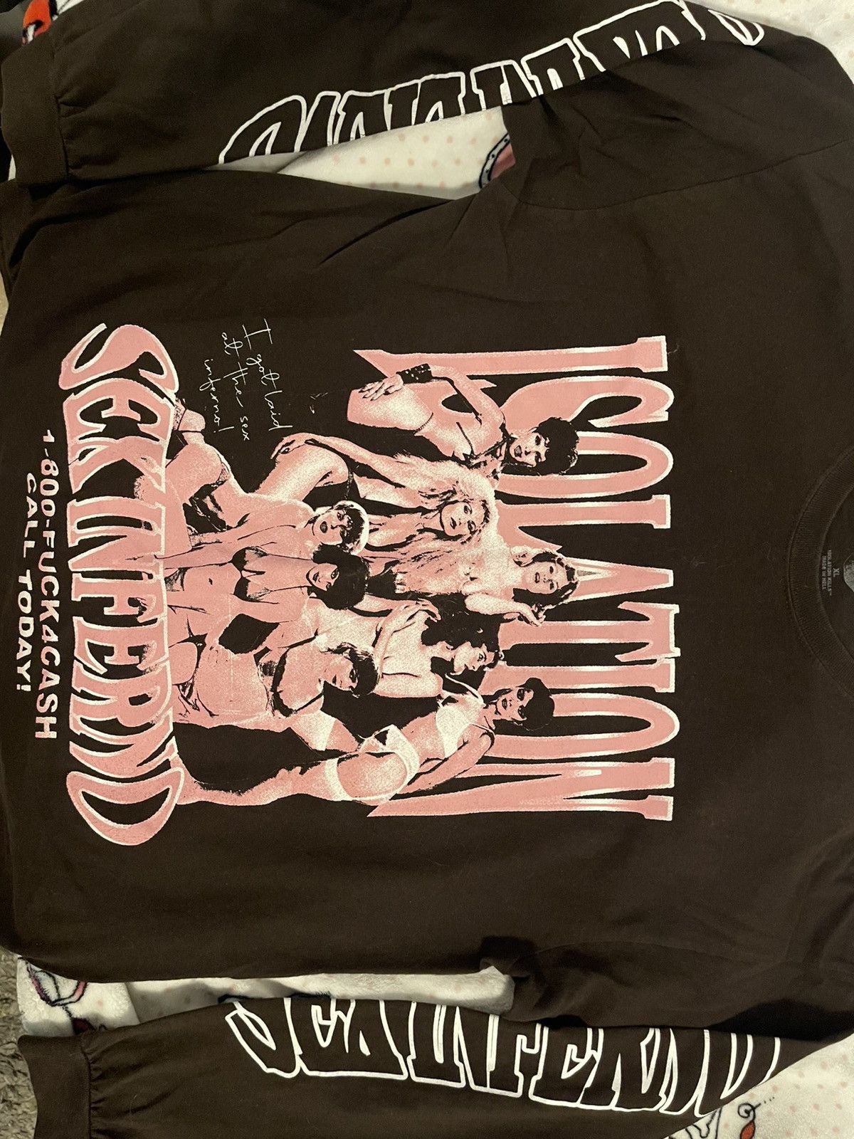 Other Isolation "Sex Inferno" Long Sleeve Shirt Size US XL / EU 56 / 4 - 2 Thumbnail