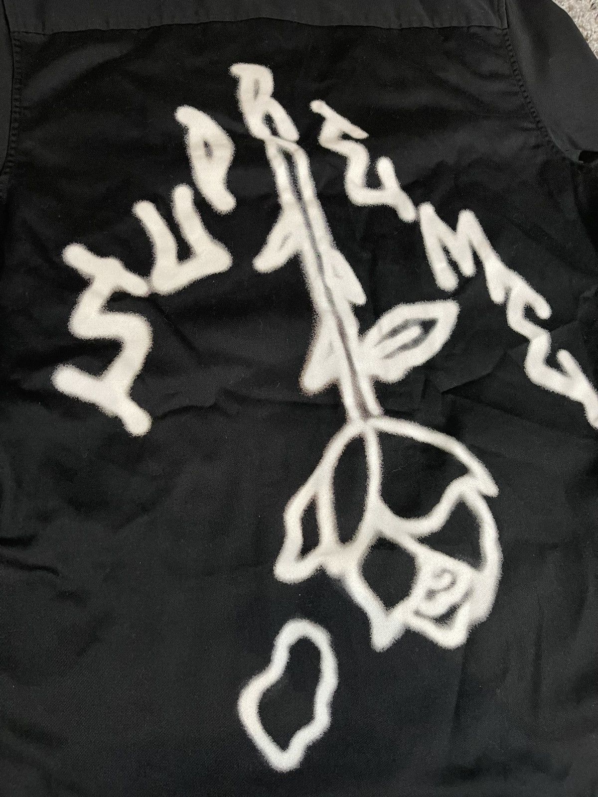 Supreme 2018FW Supreme Rose LS L/S Work Shirt Black Size US M / EU 48-50 / 2 - 3 Thumbnail