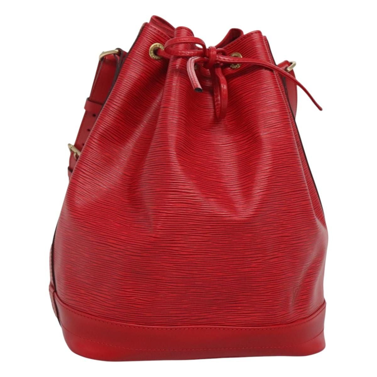 Louis Vuitton Epi Noe Shoulder Bag Red M44007 Lv Auth 120153, Women's