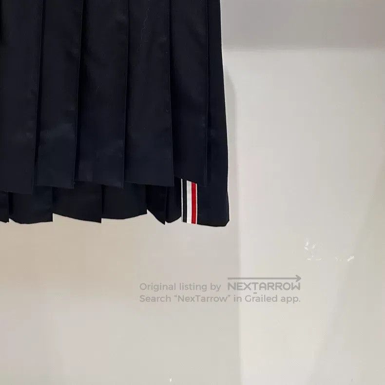 Thom Browne Thom Browne Classic Pleated Skirt - Medium Long Size 26" / US 2 / IT 38 - 4 Thumbnail