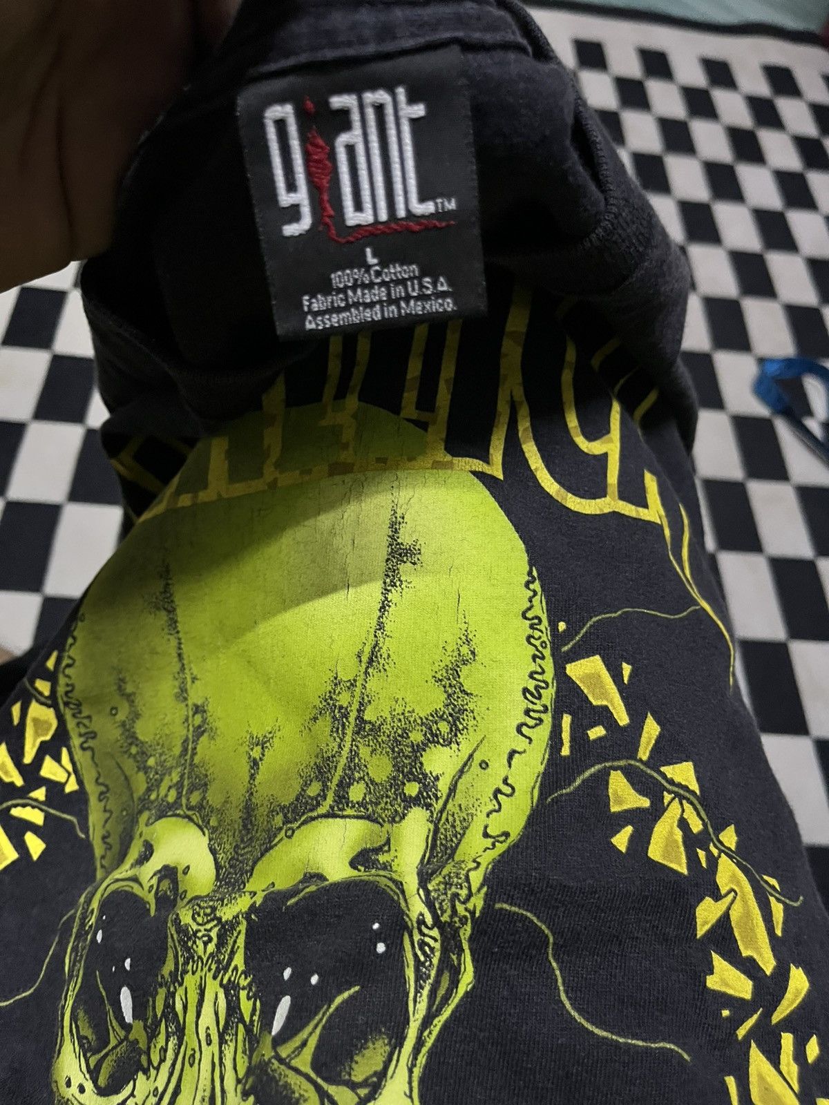 Band Tees Vintage 2000’s Metallica No Leaf Clover Pushead Size US L / EU 52-54 / 3 - 3 Thumbnail