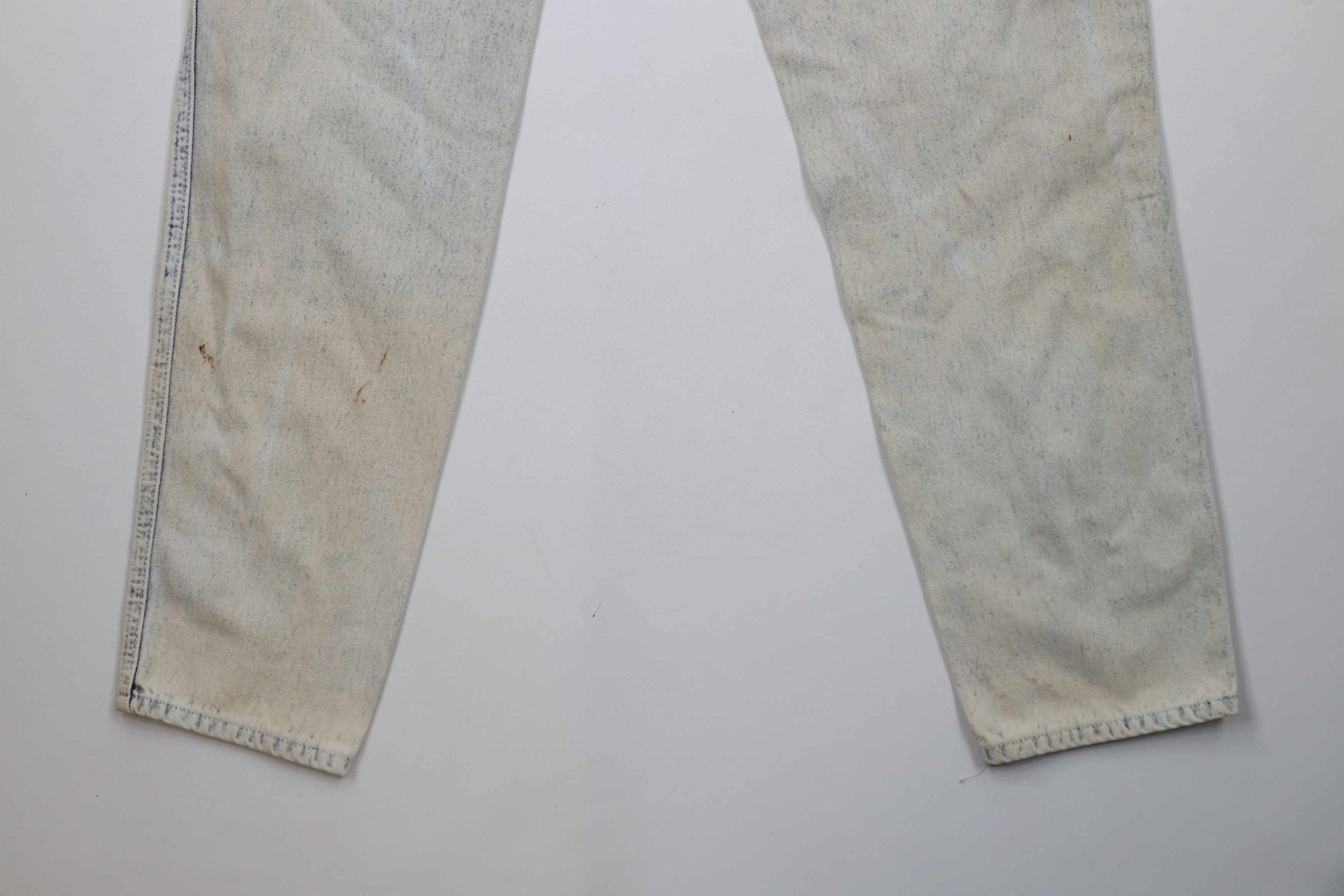 Lee × Vintage Vintage 90s Lee Acid Wash Relaxed Tapered Leg Jeans USA Size 34" / US 12 / IT 48 - 14 Thumbnail