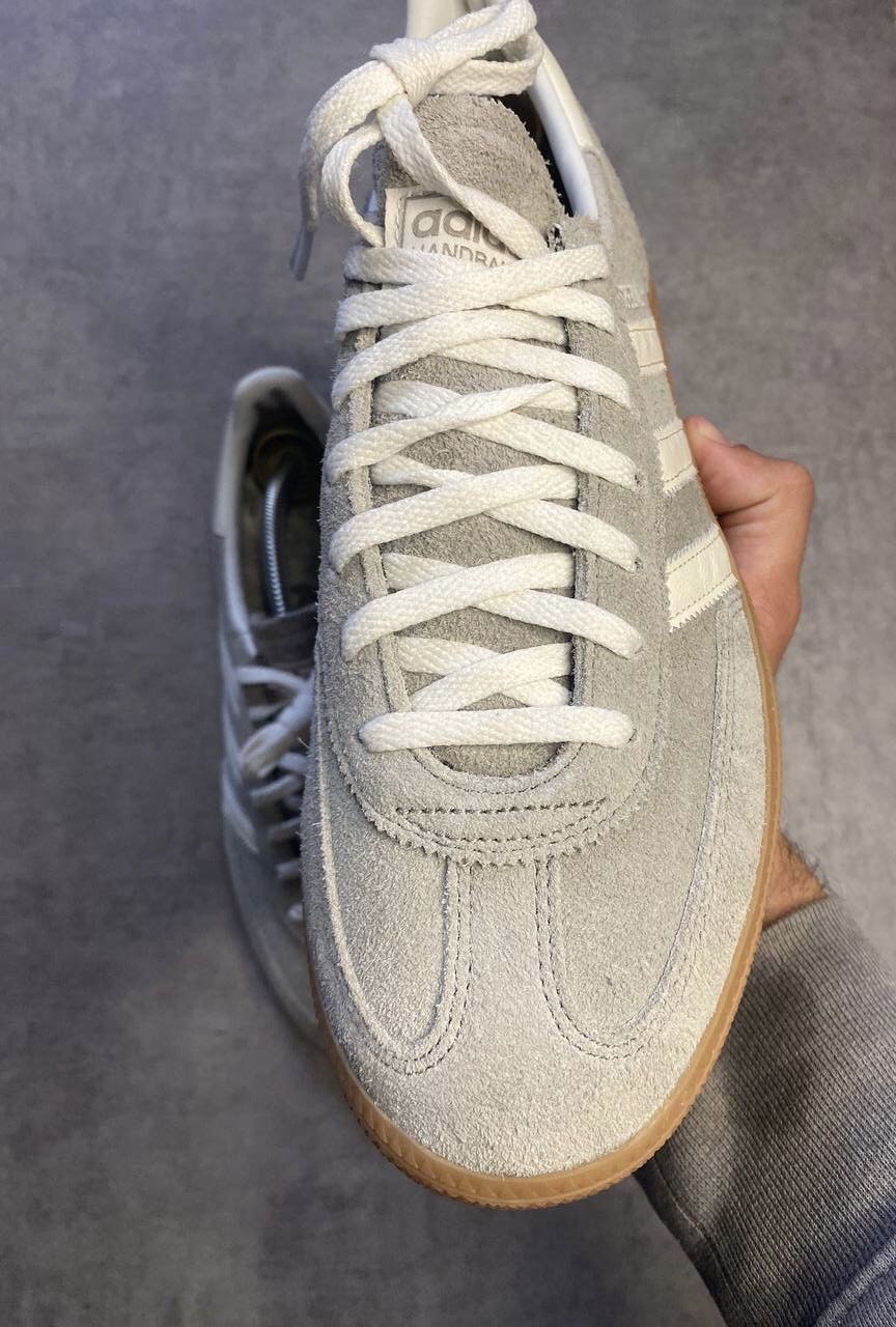 Adidas Adidas Handball Spezial Low Top Sneakers Silver Pebble Gum Size US 10 / EU 43 - 10 Thumbnail