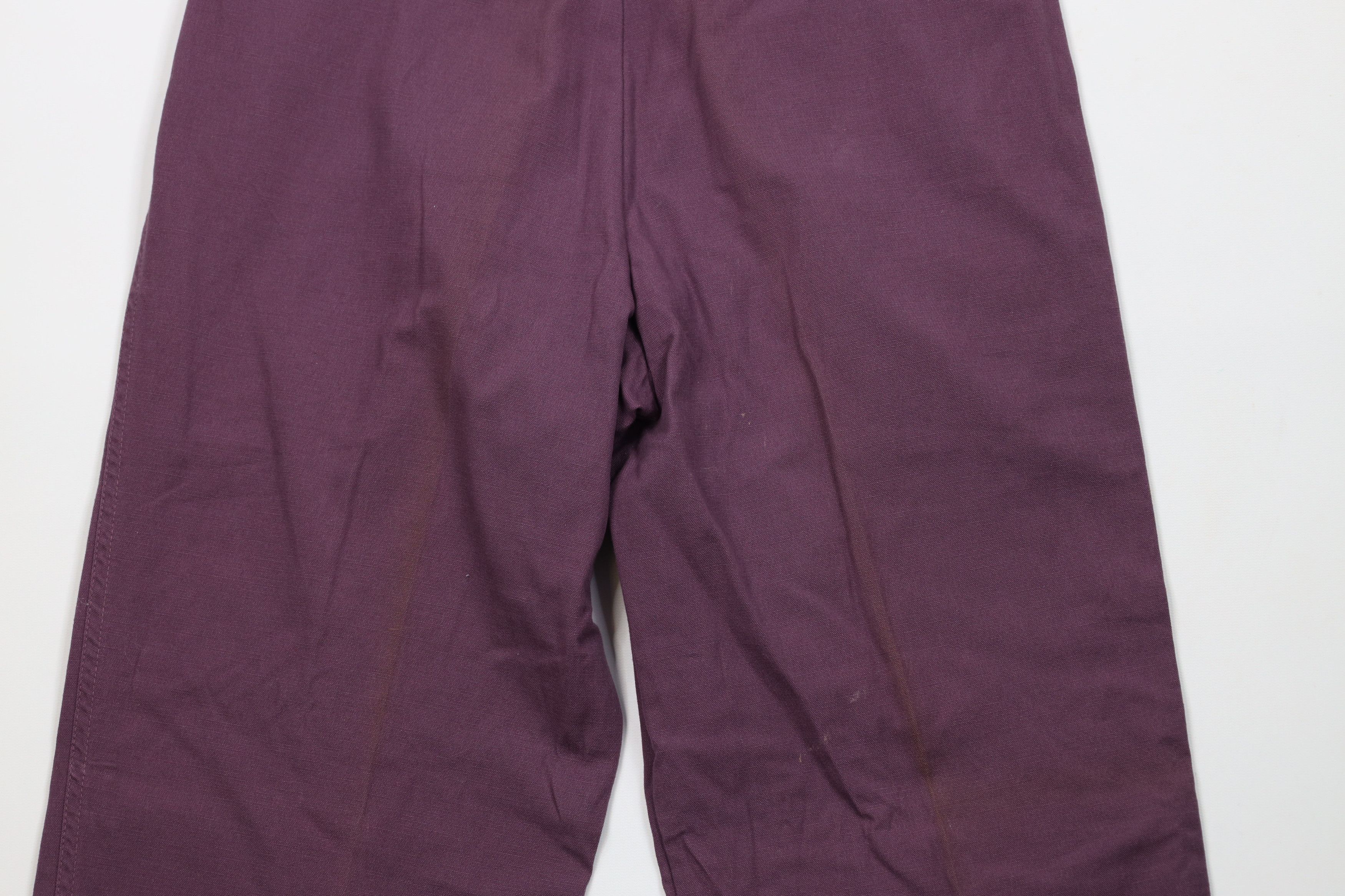 Vintage Vintage 90s Streetwear Straight Leg Chino Pants Purple Size US 30 / EU 46 - 11 Thumbnail