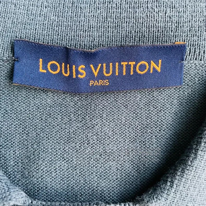 Louis Vuitton Louis Vuitton Blue knit short sleeves Size US M / EU 48-50 / 2 - 6 Thumbnail