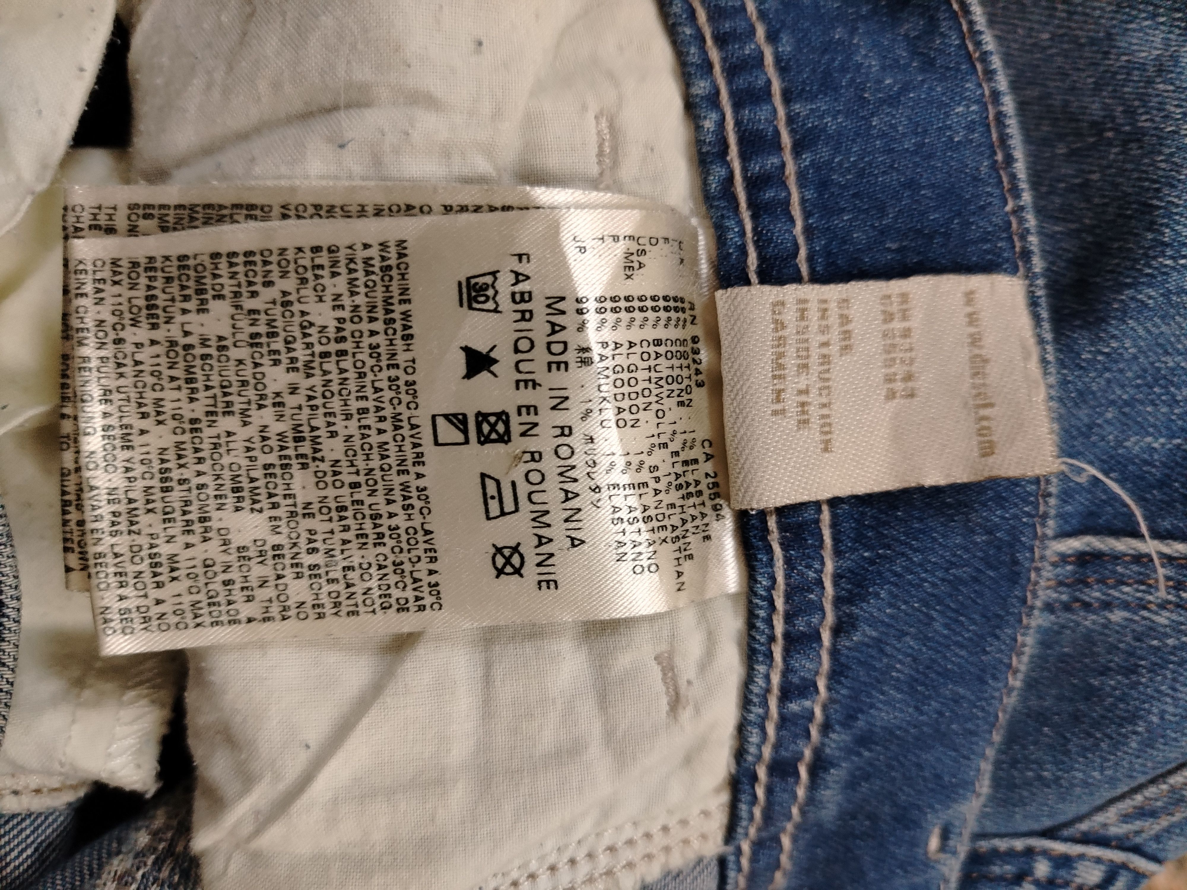 Designer × Diesel Diesel tintsie Size 32" / US 10 / IT 46 - 4 Thumbnail