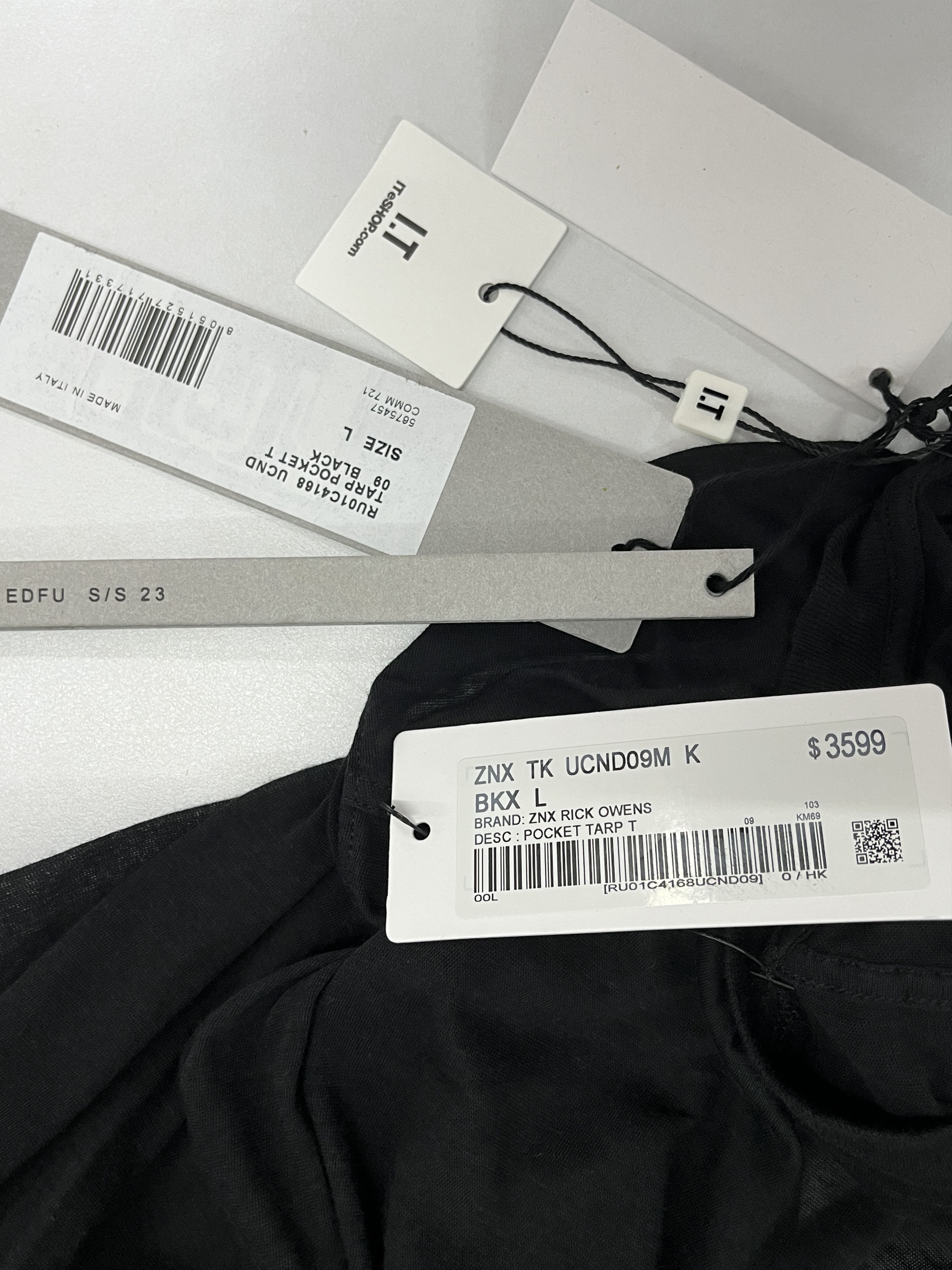 Rick Owens Rick Owens Relaxed Fit Top Size US L / EU 52-54 / 3 - 3 Thumbnail