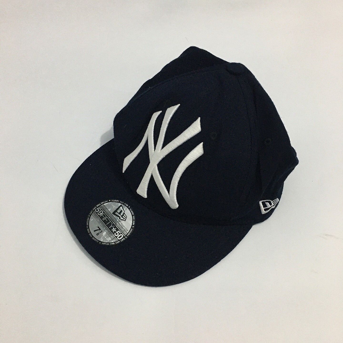 New Era New York Yankees New Era 59Fifty Big Logo Fitted Hat Size ONE SIZE - 4 Thumbnail