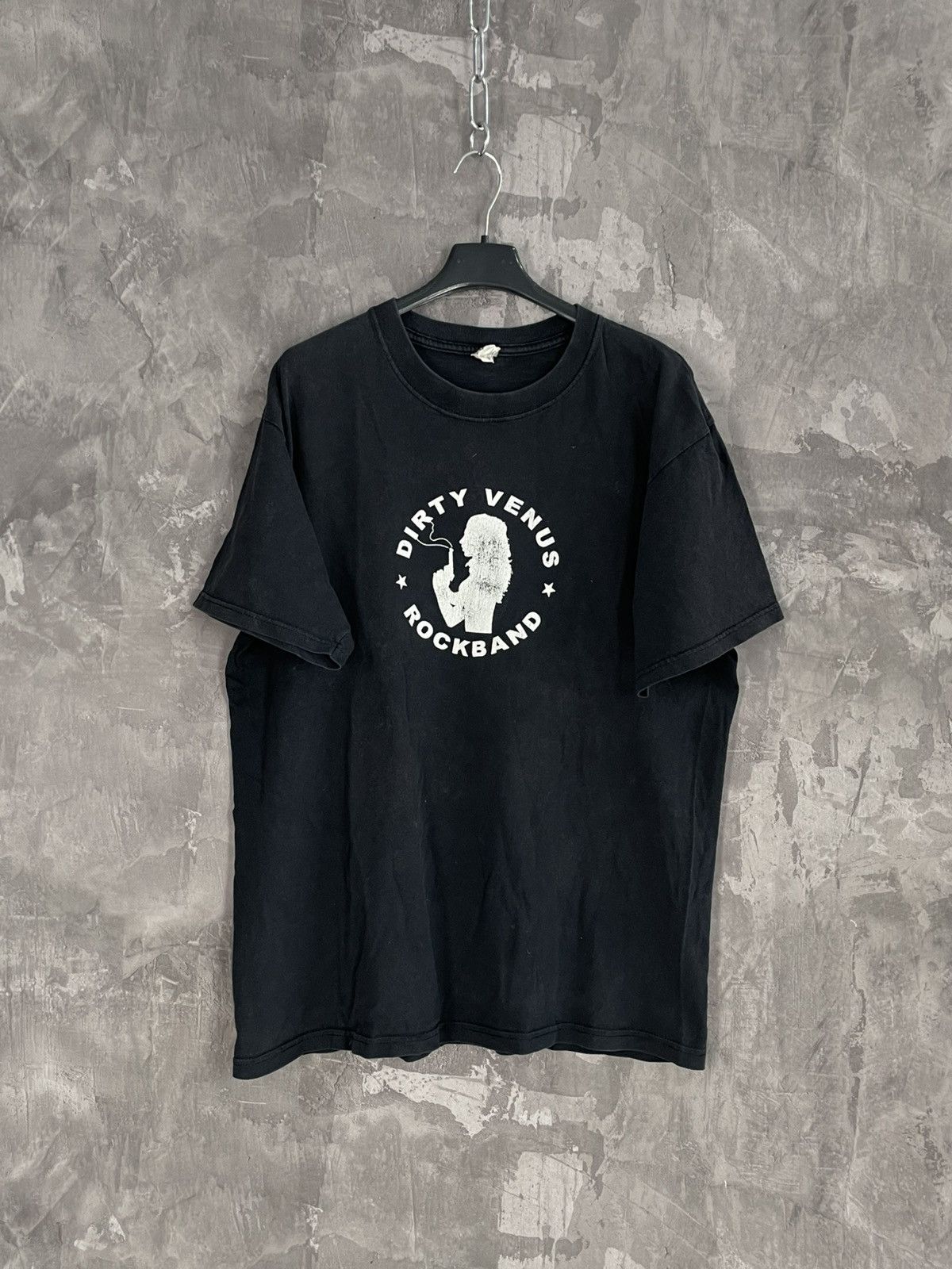 Hysteric Glamour × Vintage Vintage Faded Black Glamour Y2K Dirty Venus T shirt Size US L / EU 52-54 / 3 - 1 Thumbnail