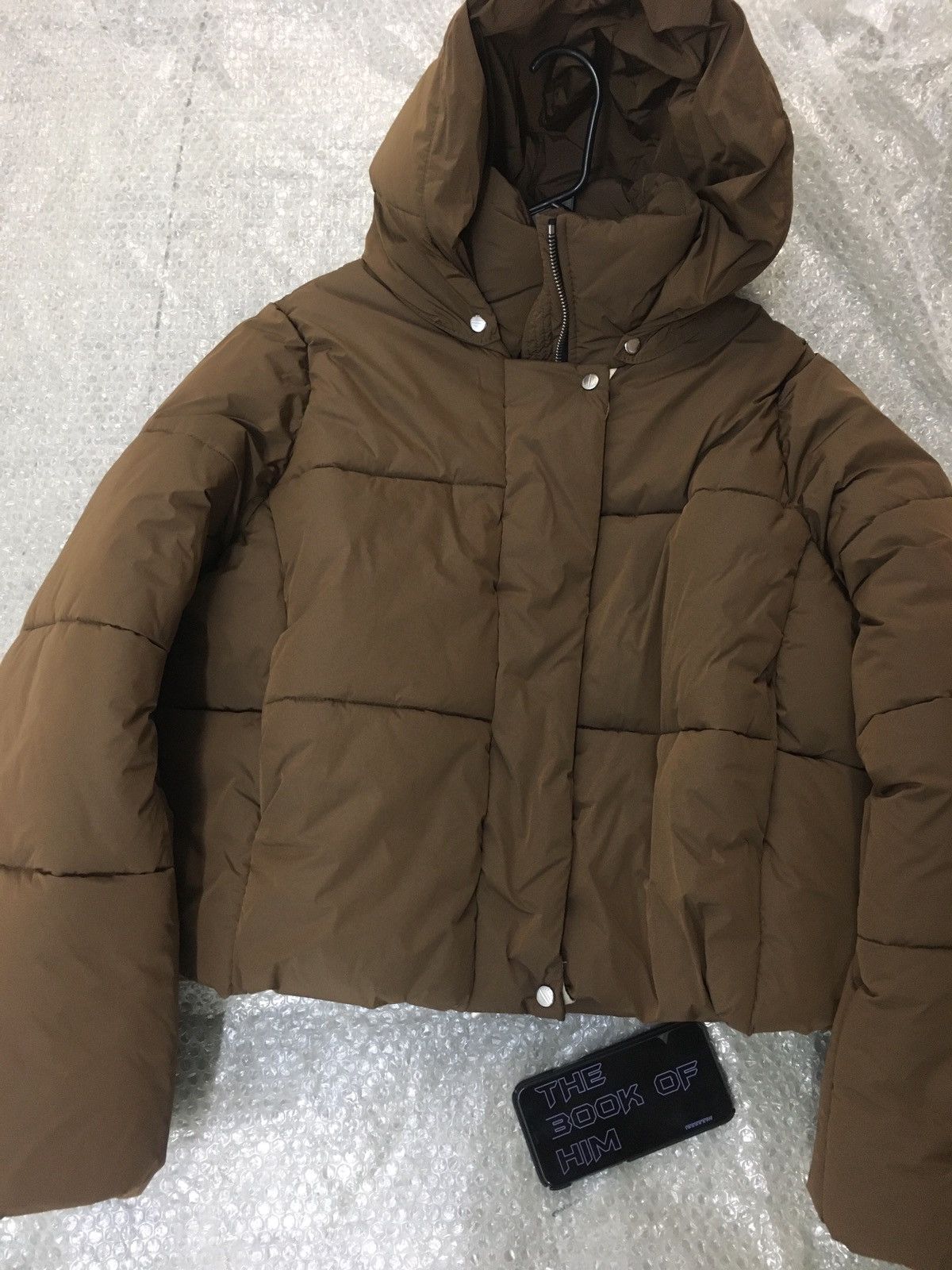 Designer × Rhude Designer Rhude Brown Puffer Jacket Size US XS / EU 42 / 0 - 5 Thumbnail