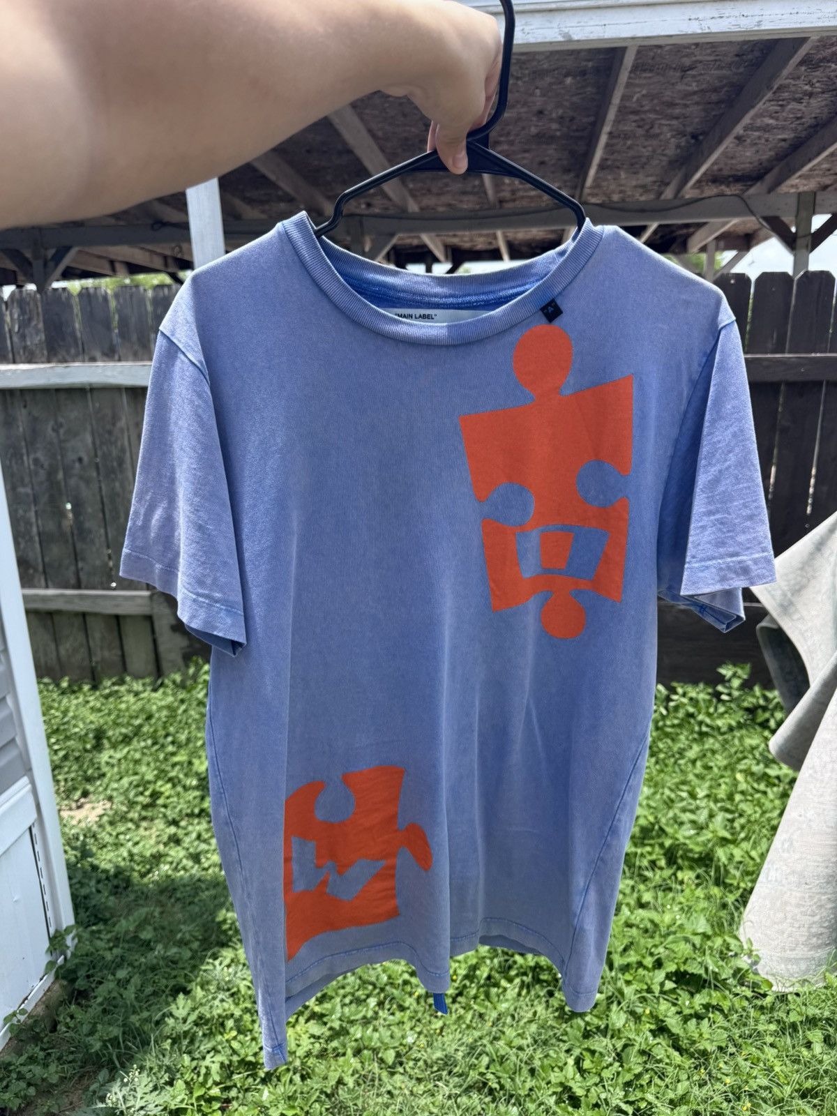 Off-White Off-white puzzled shirt Size US S / EU 44-46 / 1 - 1 Thumbnail